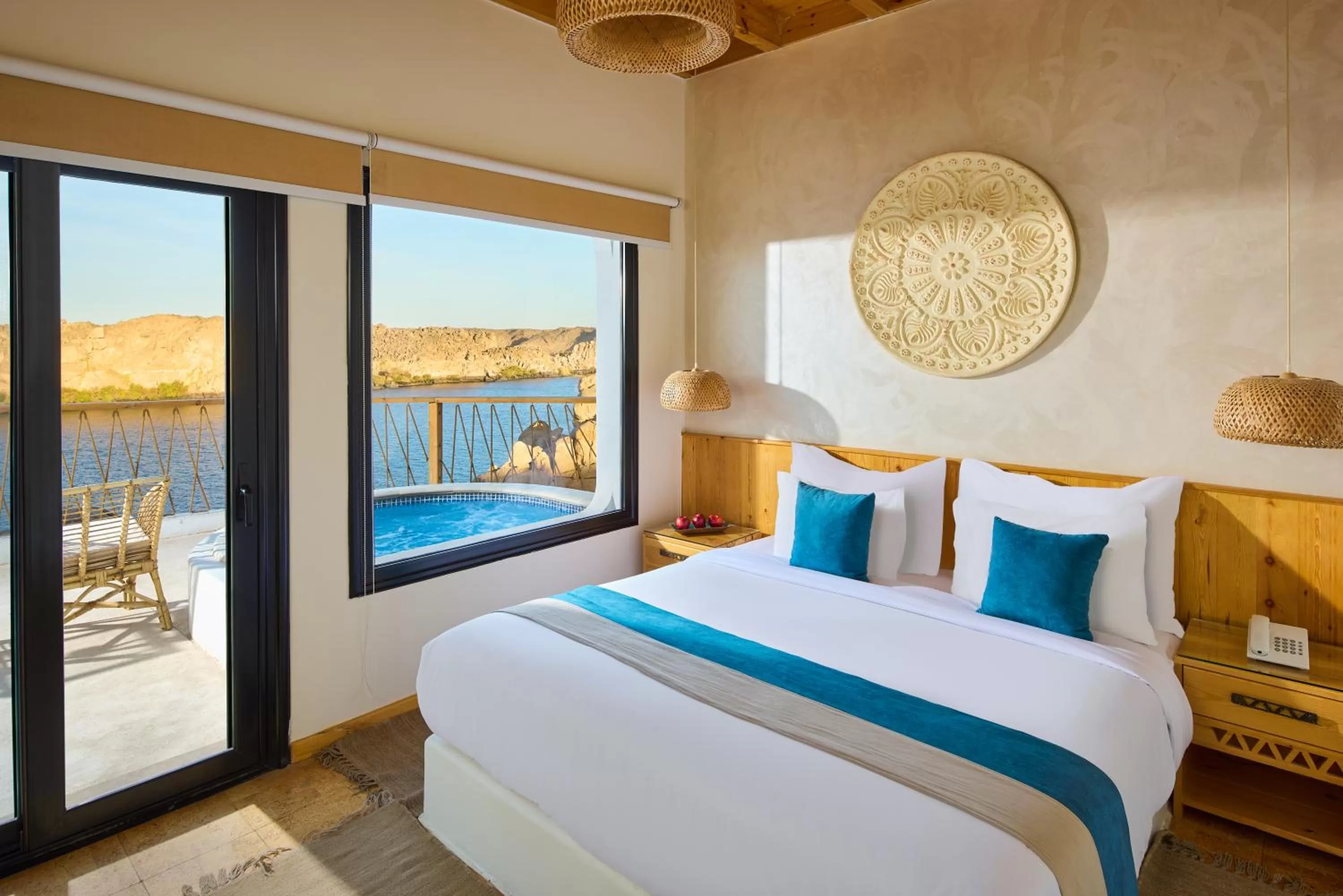 Deluxe Queen Room with Nile View in Benben by Dhara Hotels - Adults Only