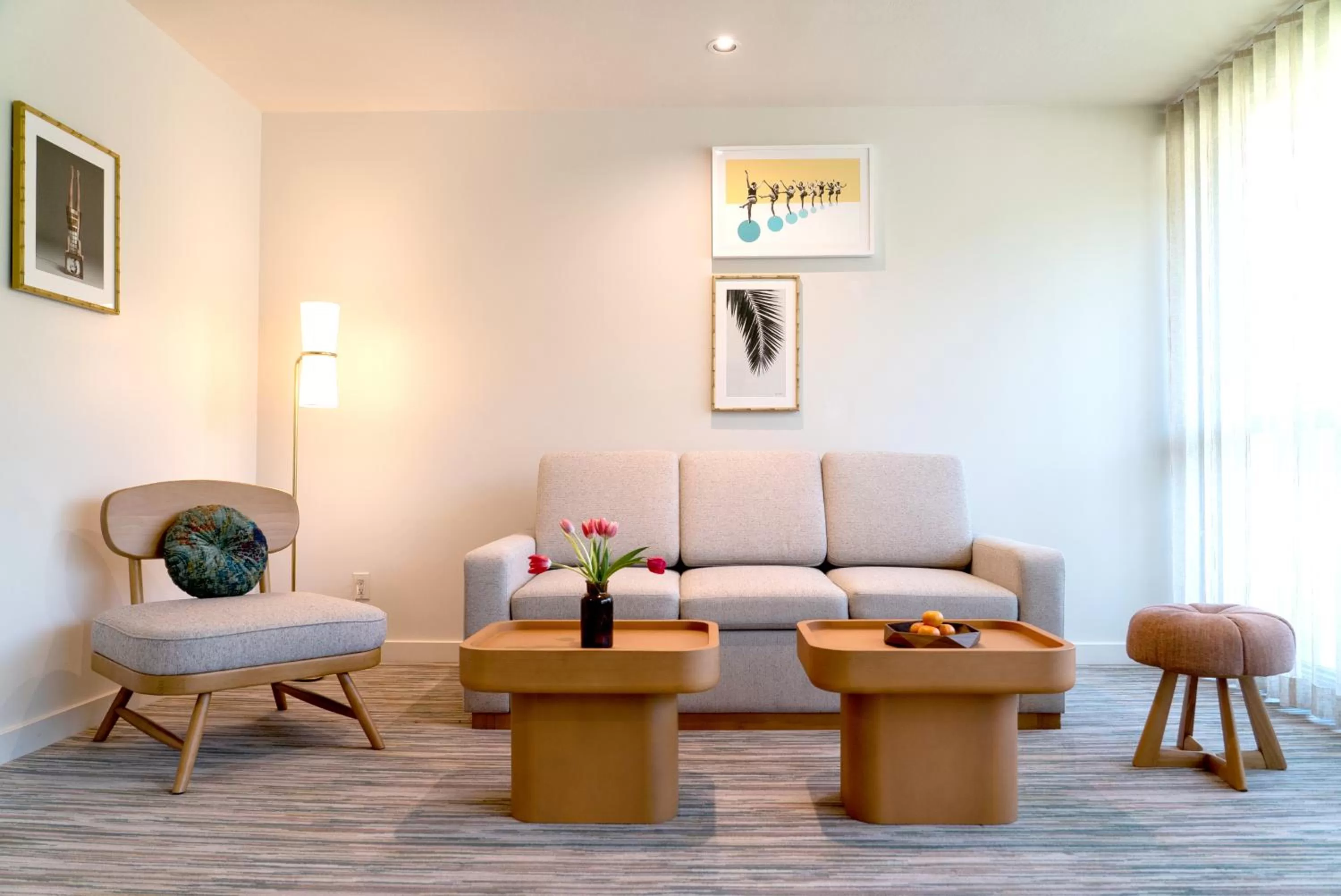 King Suite with Poolside Patio in Flamingo Resort & Spa Santa Rosa Sonoma, Tapestry by Hilton