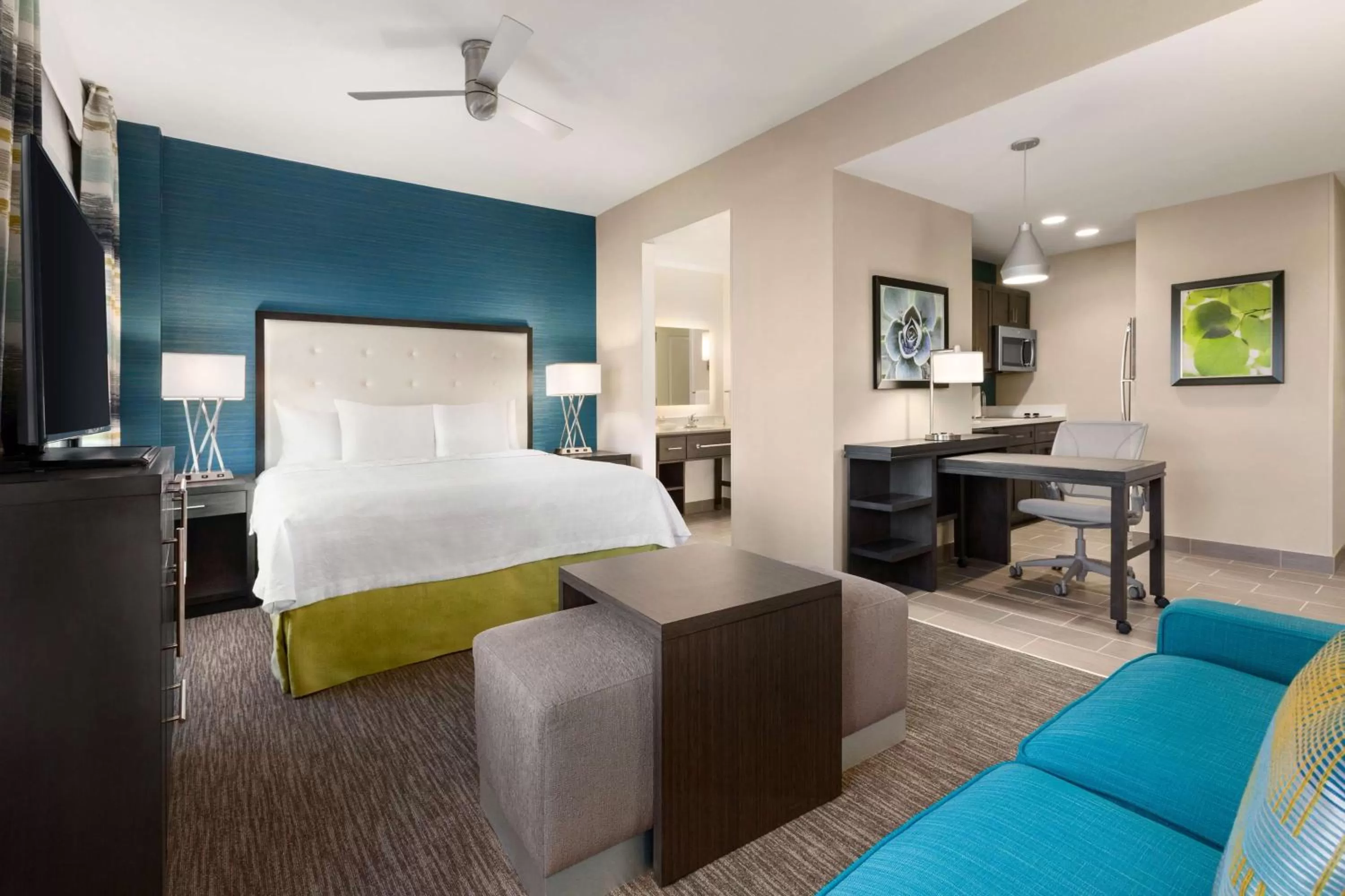 King Studio Suite - Hearing Access/Non-Smoking in Homewood Suites By Hilton Charlotte Southpark