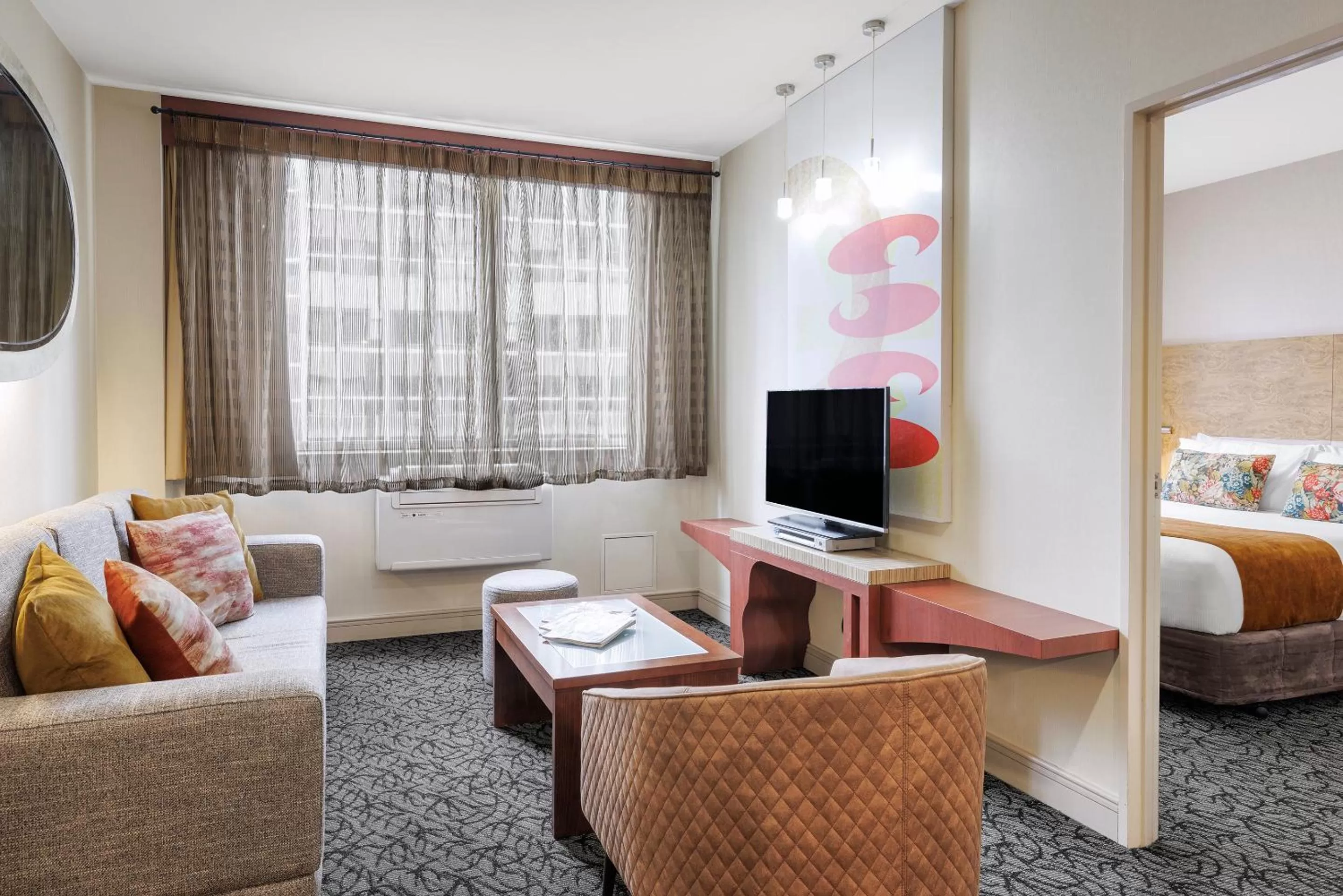 Executive Two-Bedroom Suite with One Queen and Two Single Beds in CityLife Wellington