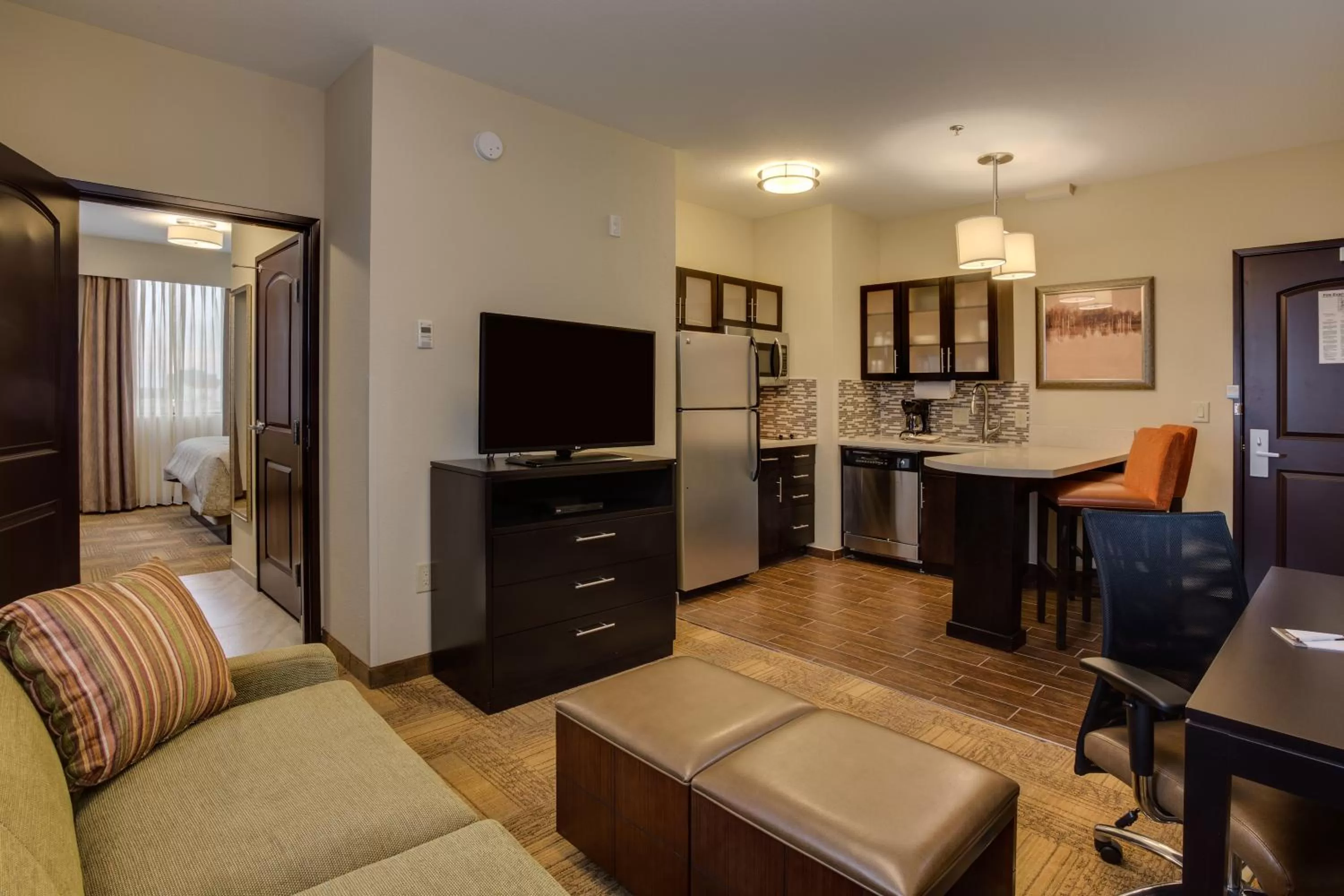 One-Bedroom King Suite with Hearing Accessible  in Staybridge Suites Dearborn by IHG