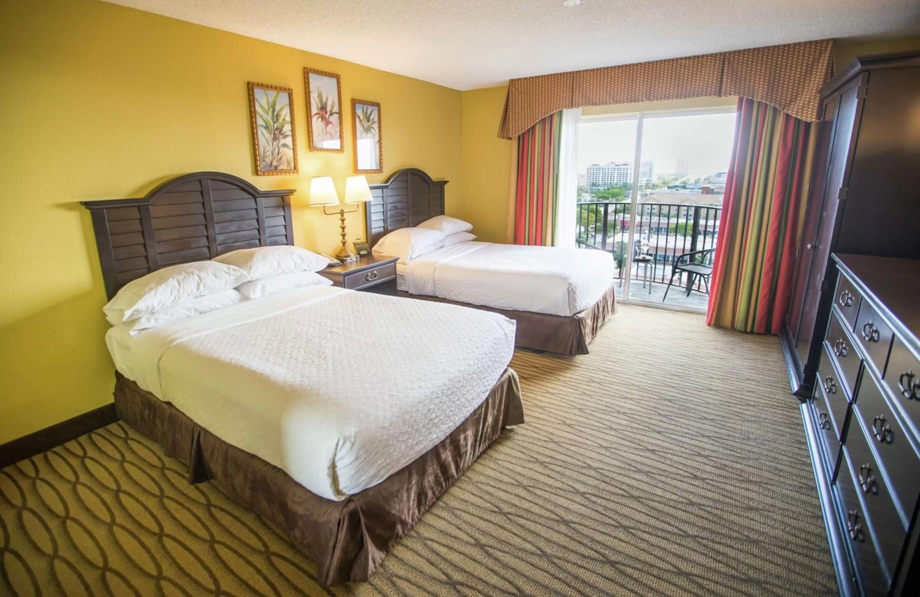 Two Rooms Double Suite with Balcony in Embassy Suites by Hilton Fort Lauderdale 17th Street