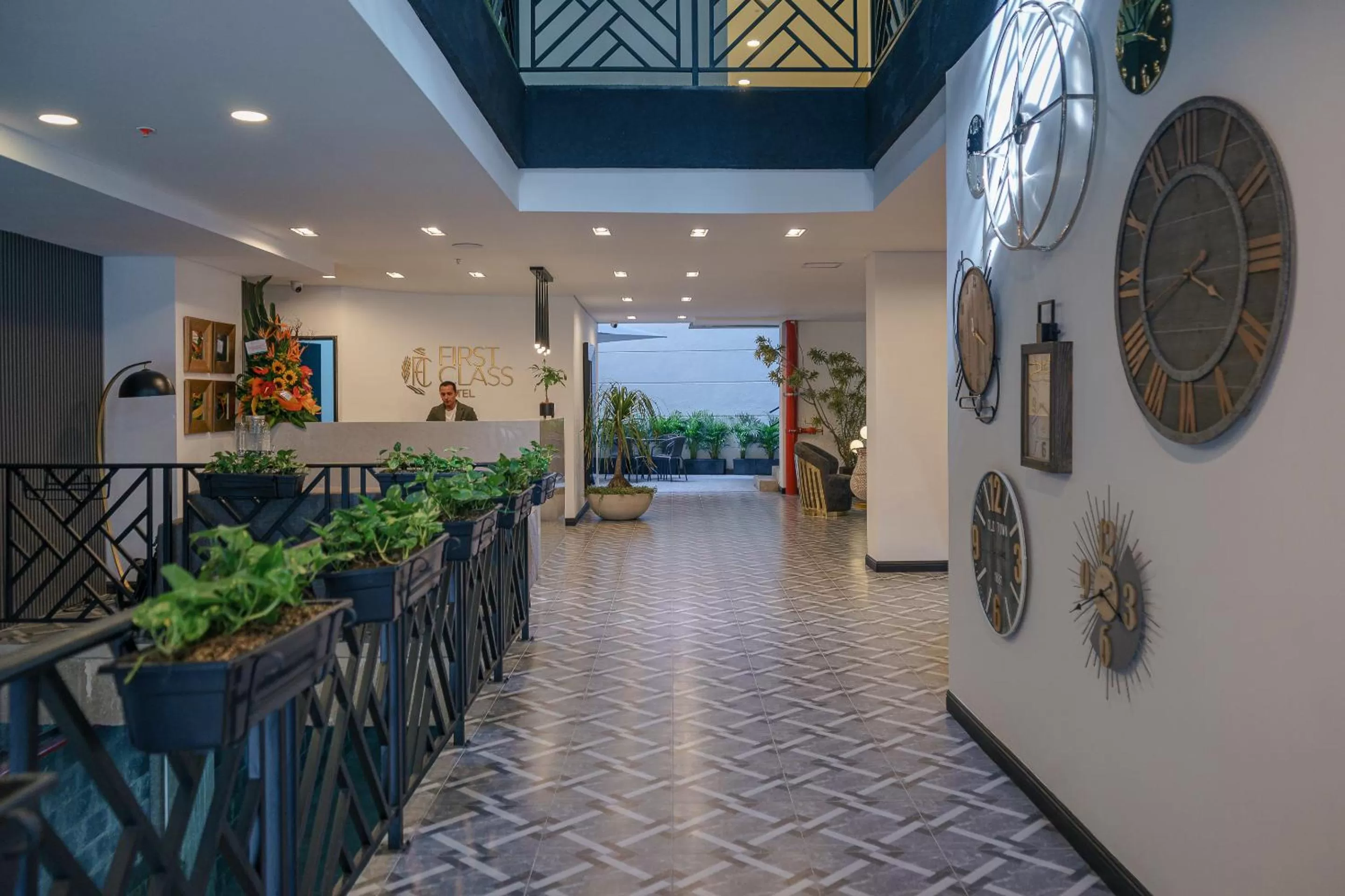 Facade/entrance in First Class Hotel