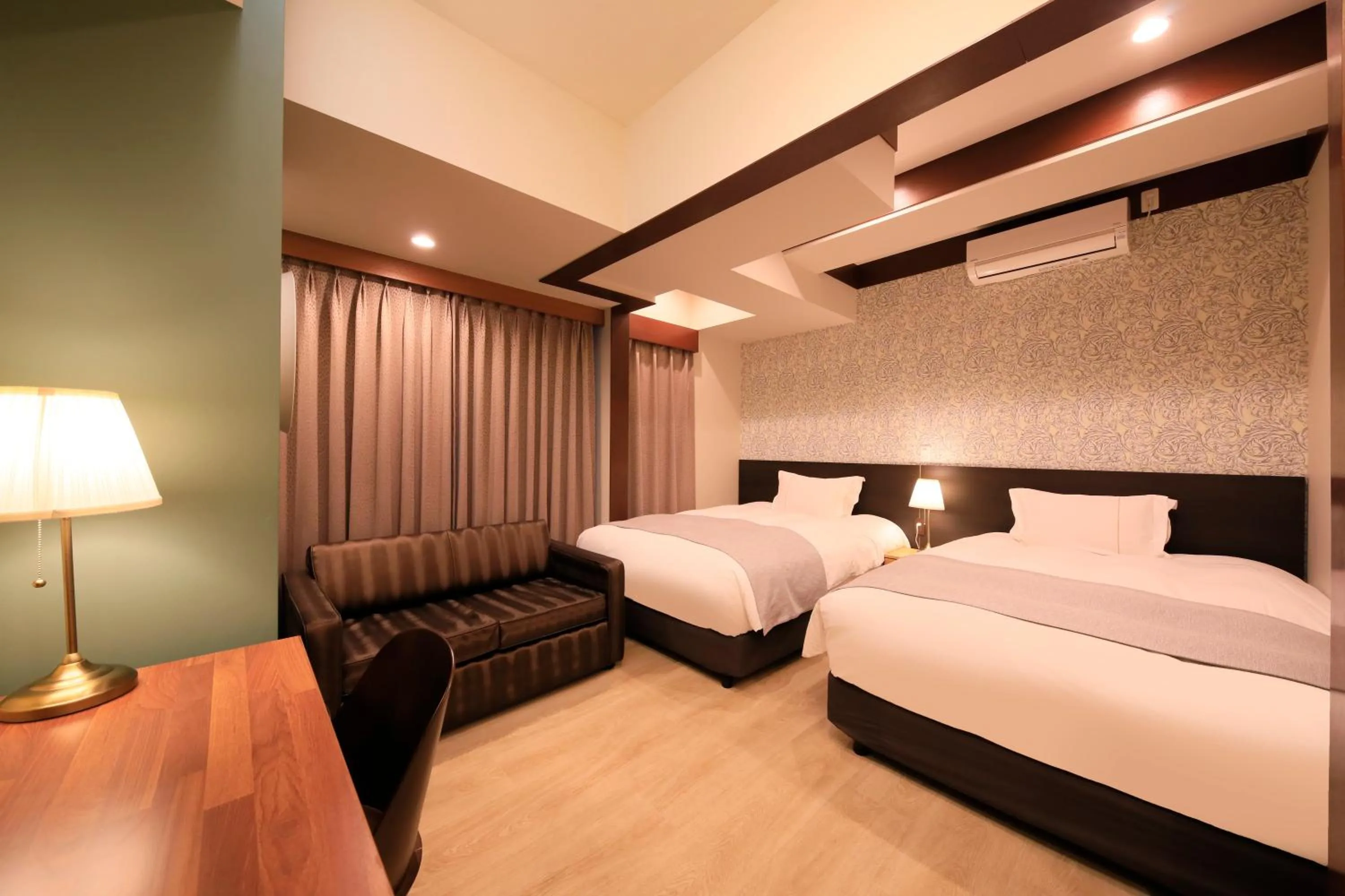 Superior Twin Room - Non-Smoking - Two Double Beds in Centurion Hotel Residential Akasaka Station