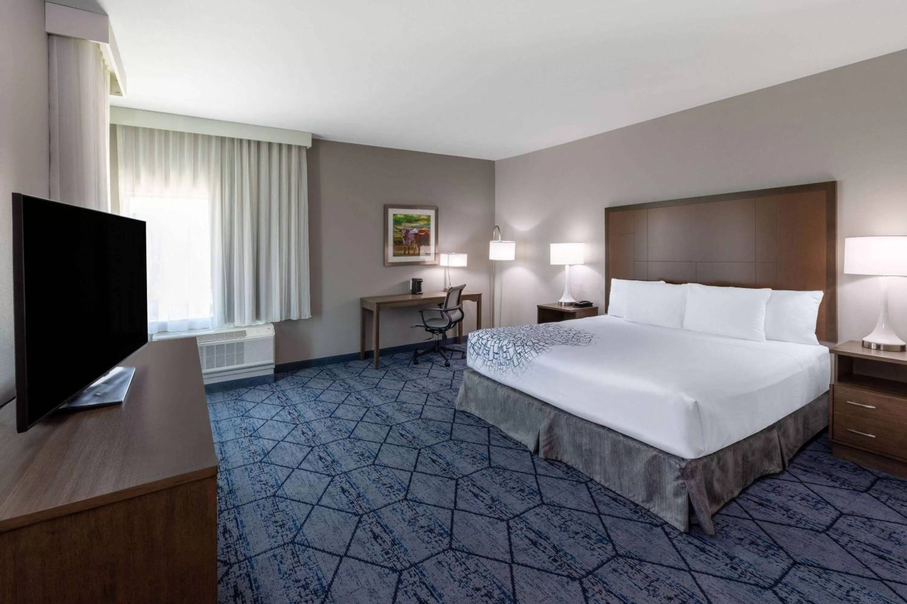 King Room - Mobility Access/Non-Smoking in La Quinta Inn & Suites by Wyndham Round Rock near Kalahari