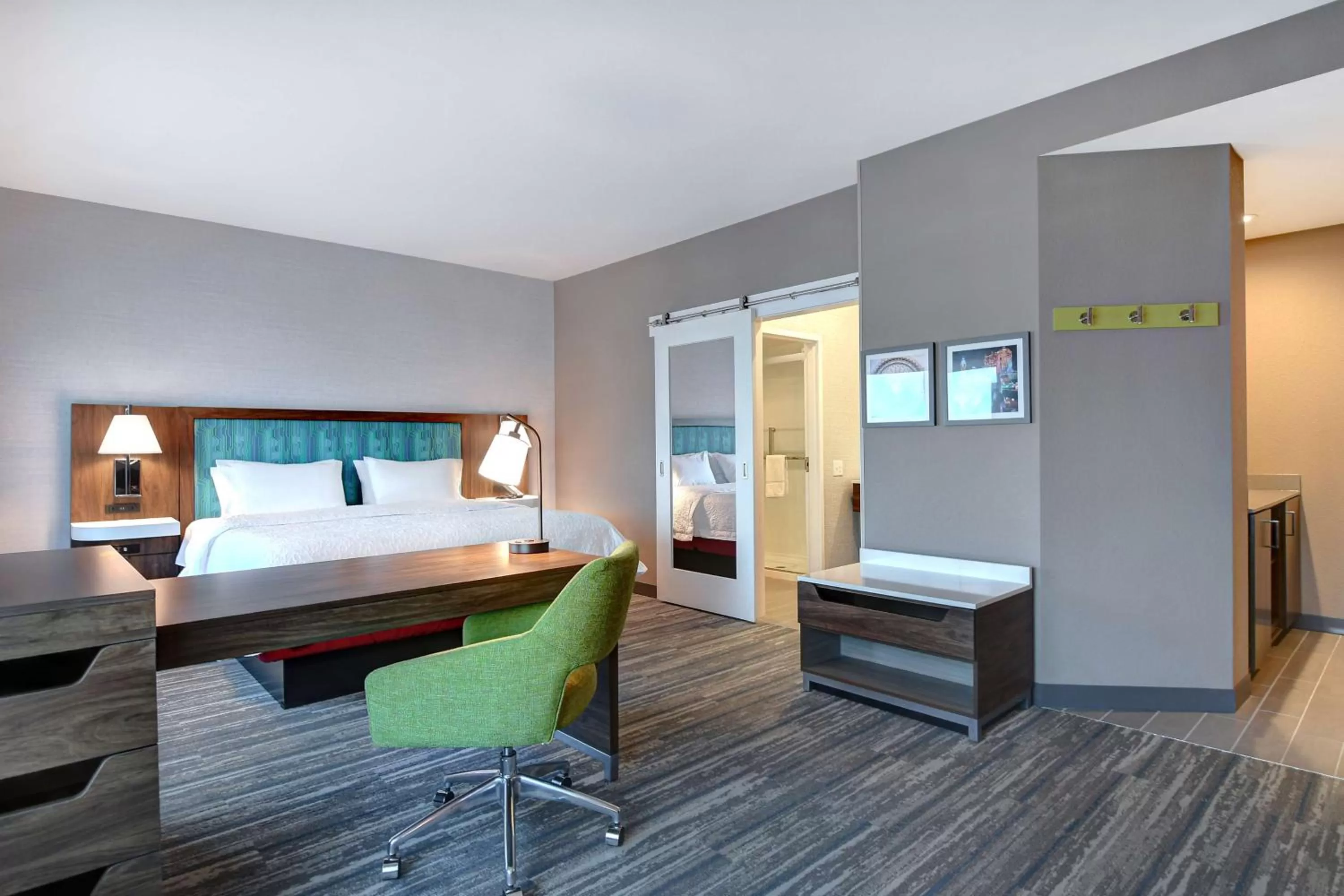 King Studio Suite - Hearing Accessible/Non-Smoking in Hampton Inn & Suites Canal Winchester Columbus