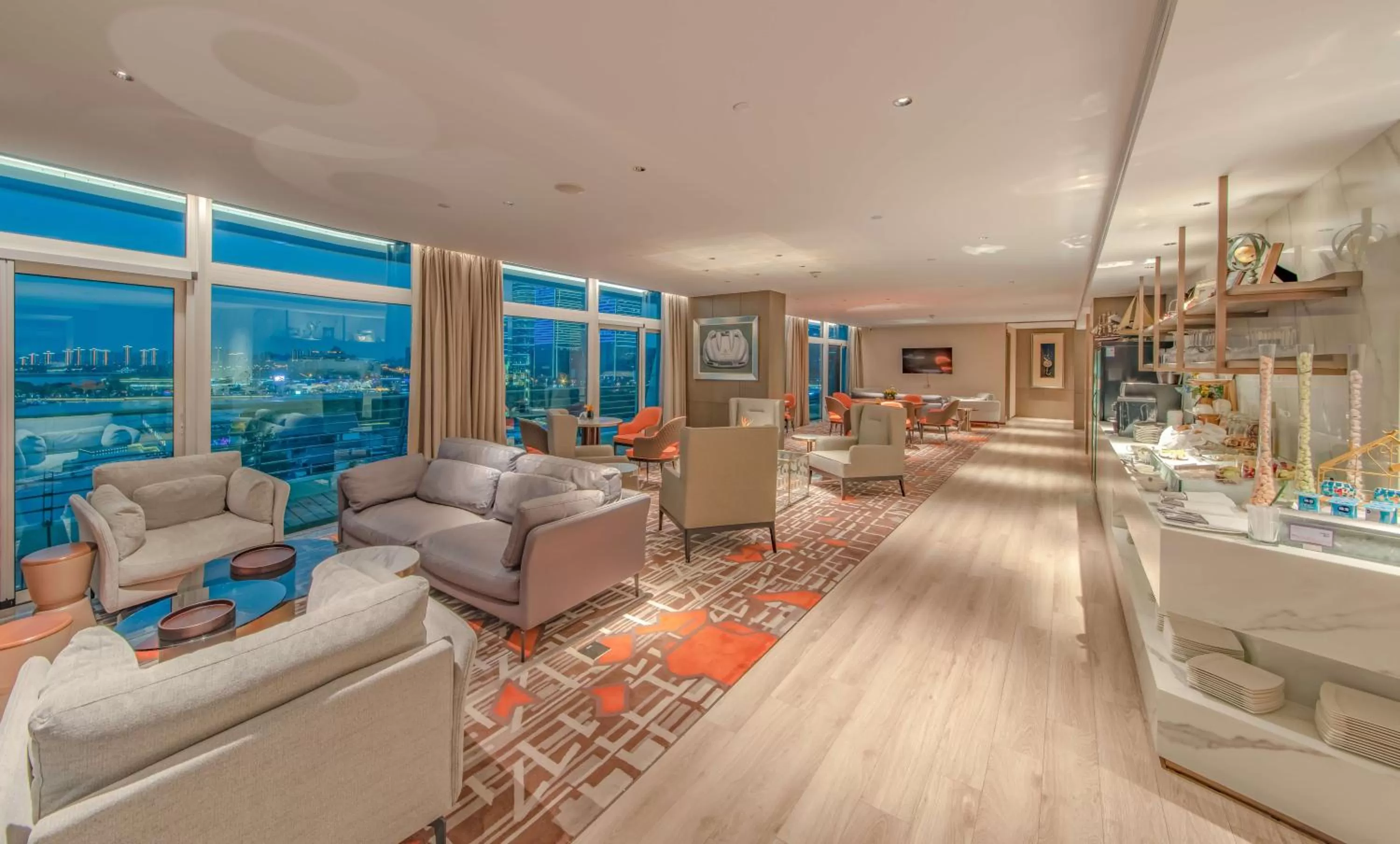 Premium Double Room with Two Double Beds - Lounge Access/High Floor in Crowne Plaza Suzhou by IHG