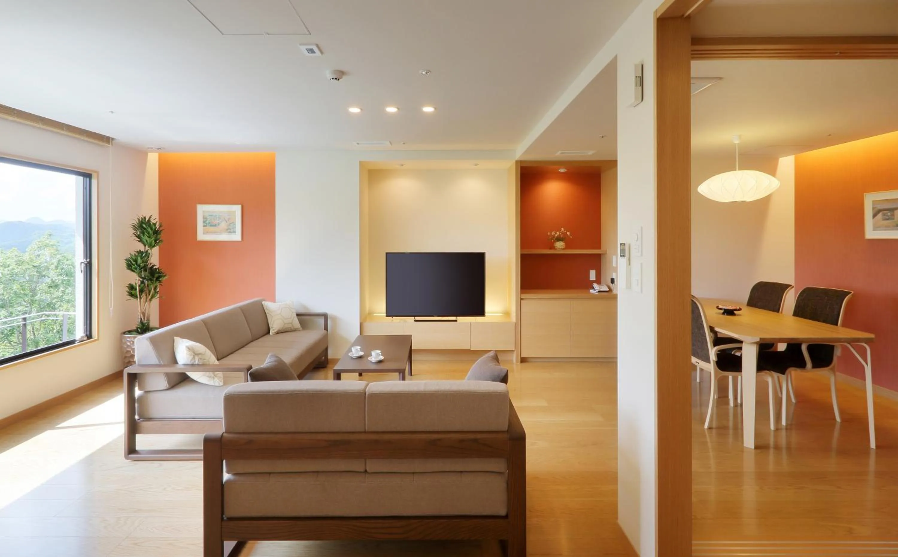 Junior Suite with Mountain View in Ryokusuitei