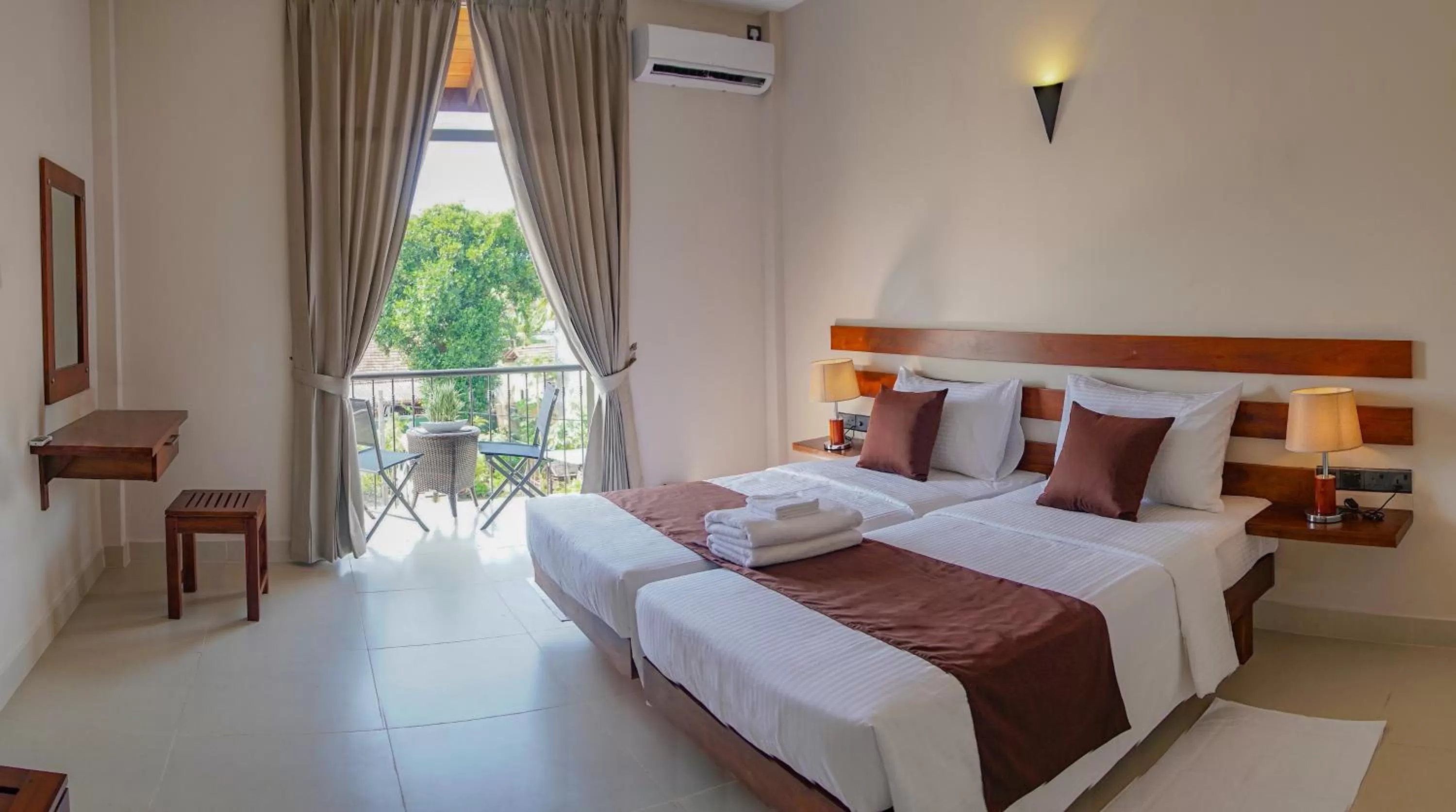 Staycation Offer: Deluxe Twin Room with Balcony & Canal View (10% off on Food & Beverage and Free Early Check-in & Check-out on Availability) in Hive 68 Hotel and Resorts - Negombo