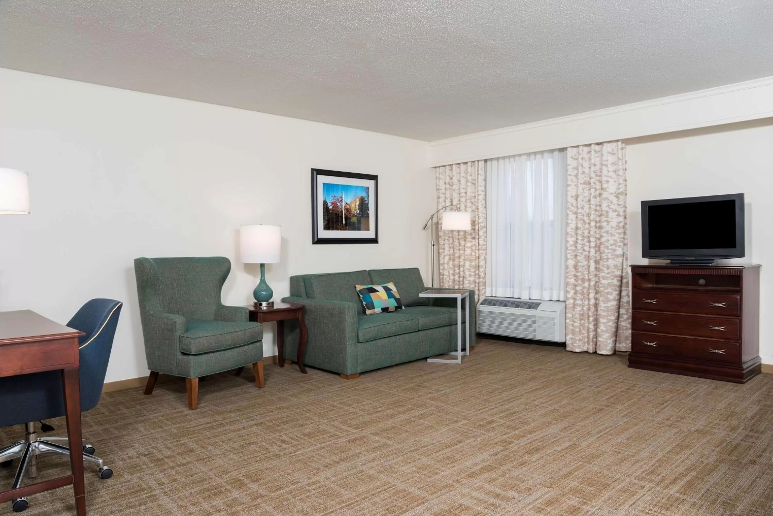 One King Studio Suite in Hampton Inn East Lansing