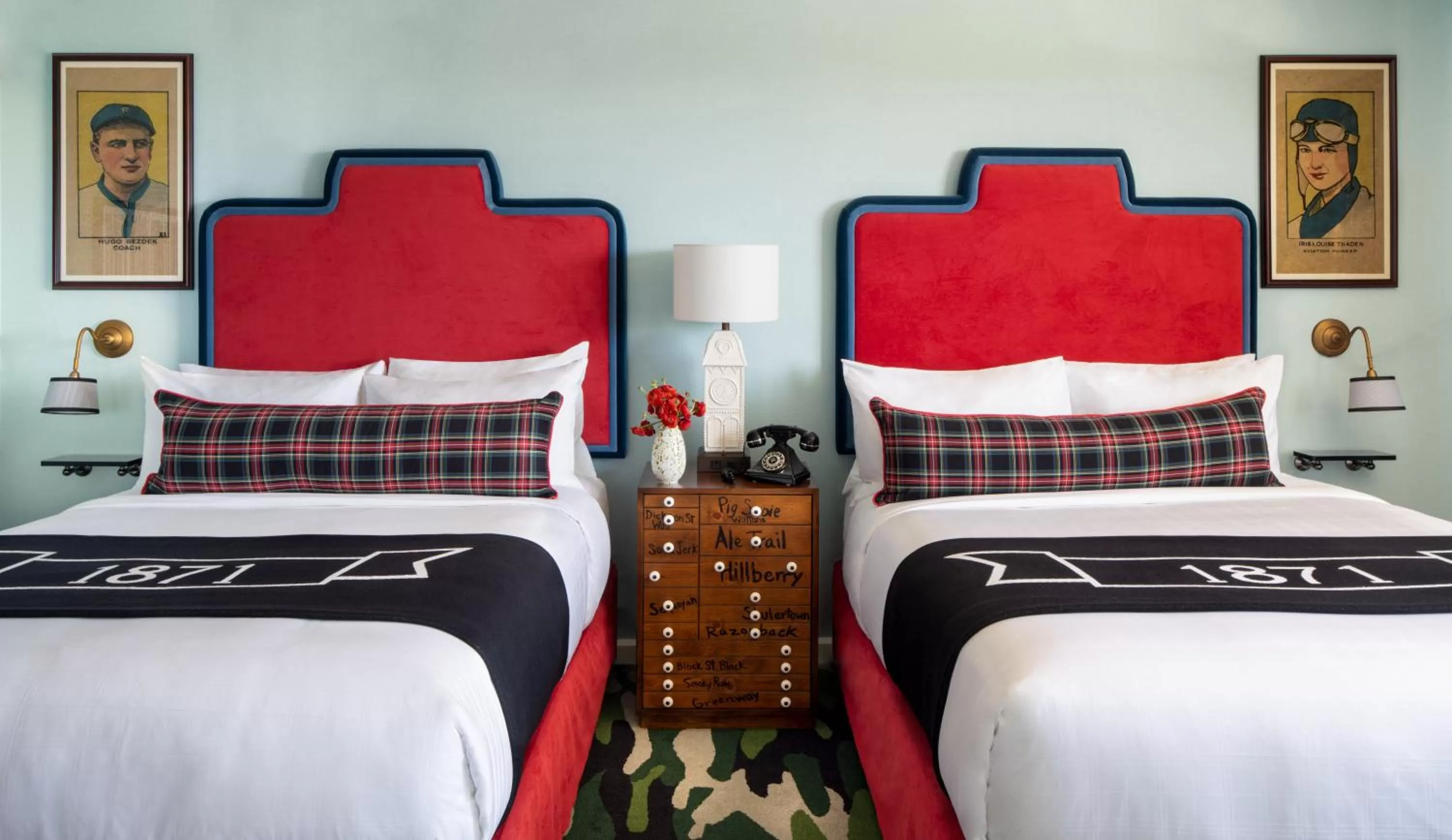 Quadruple Room with Balcony in Graduate by Hilton Fayetteville, AR