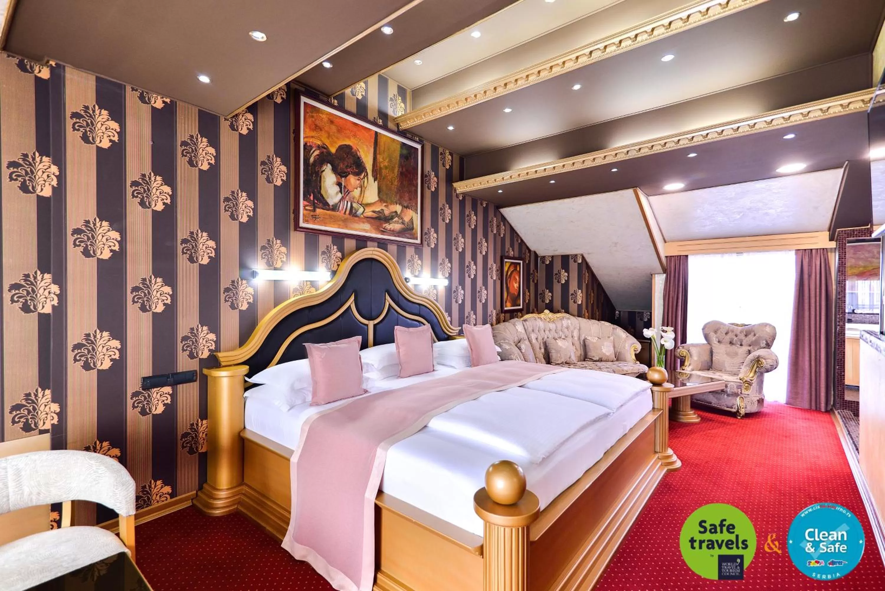 Presidential Suite with Balcony in Prezident Hotel