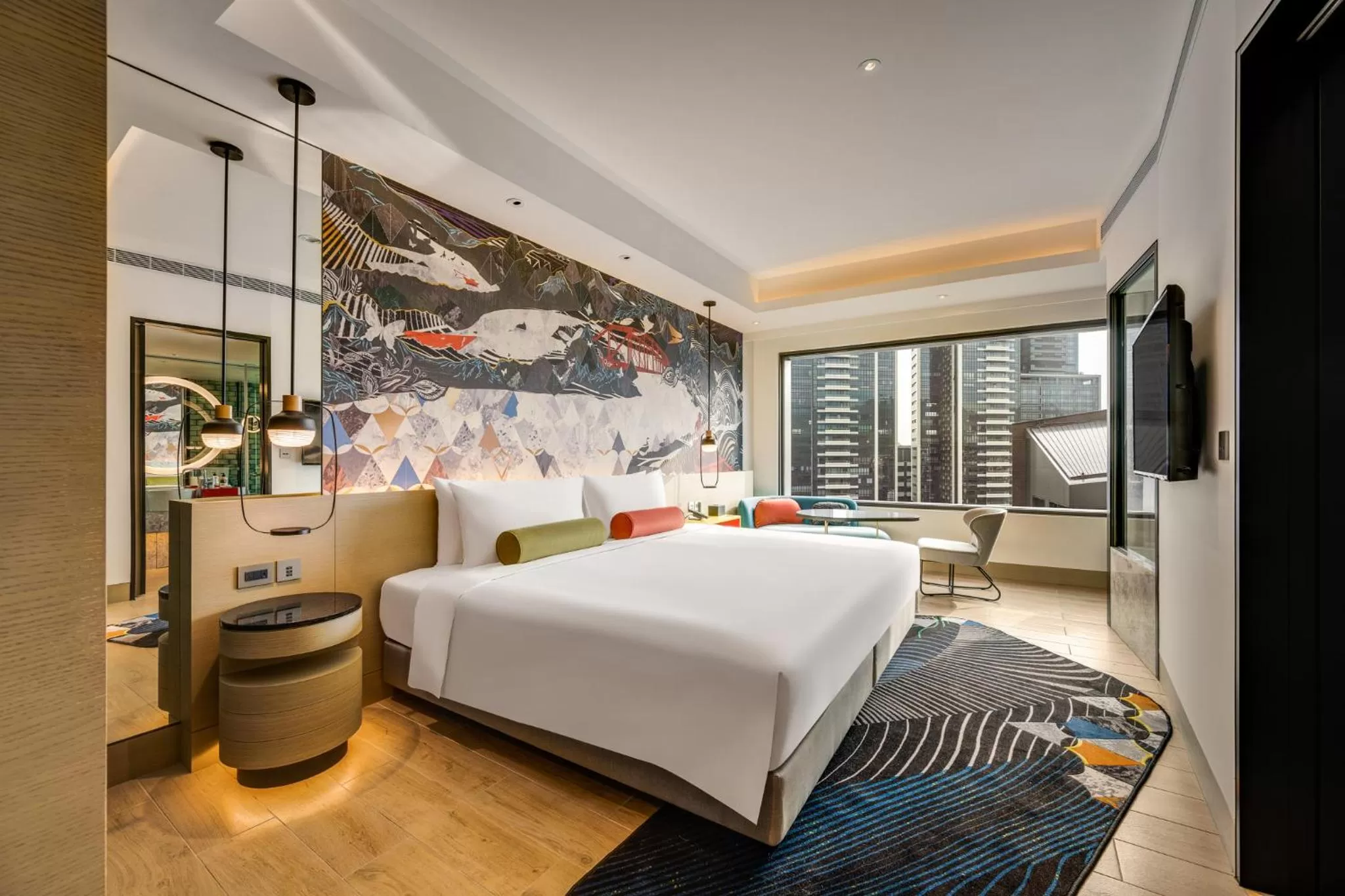 Premium Super King Room in Hotel Indigo Taipei North by IHG