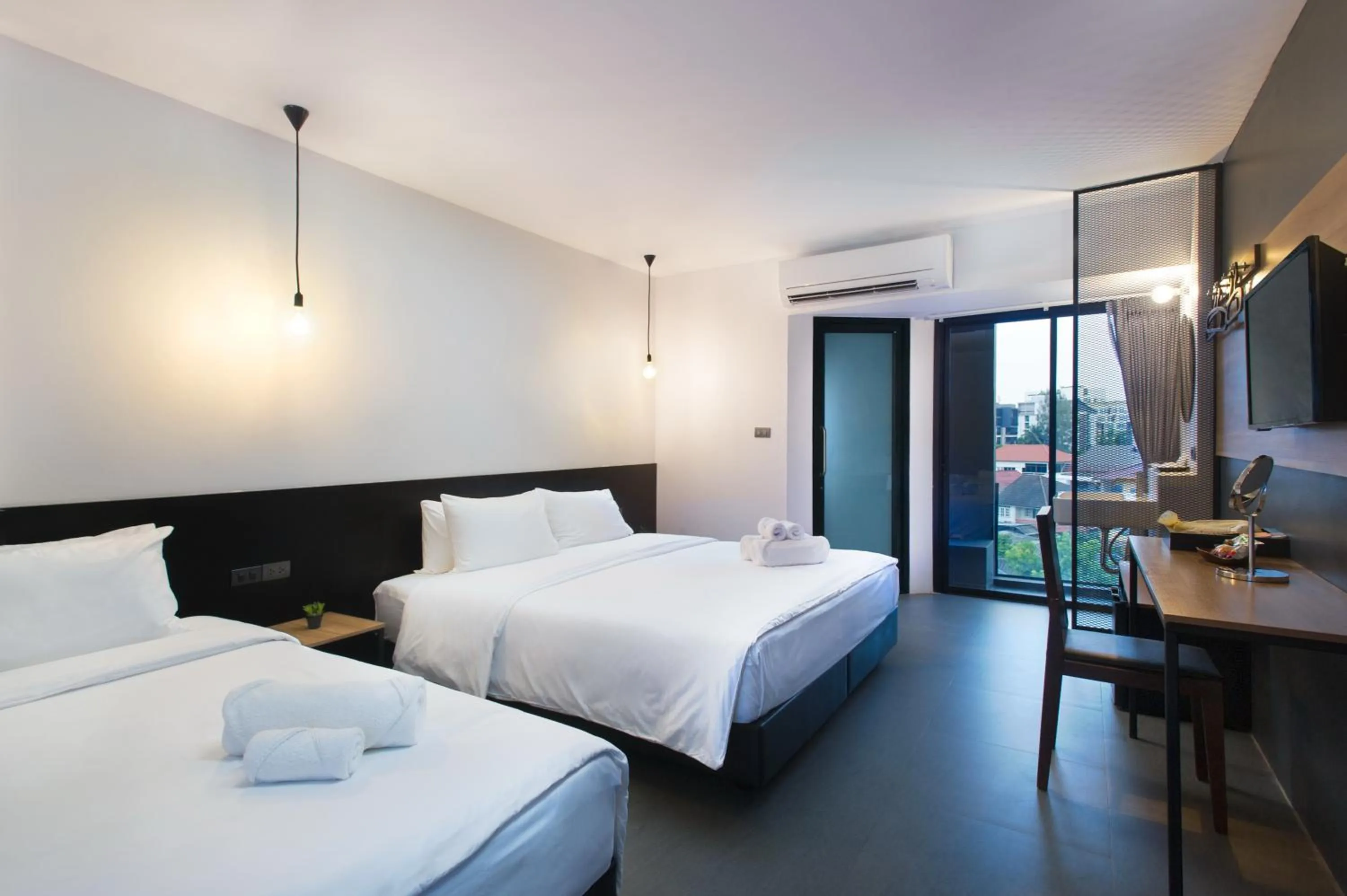 Family Room with Private Bathroom - single occupancy in 9.5Hotel Chiangmai