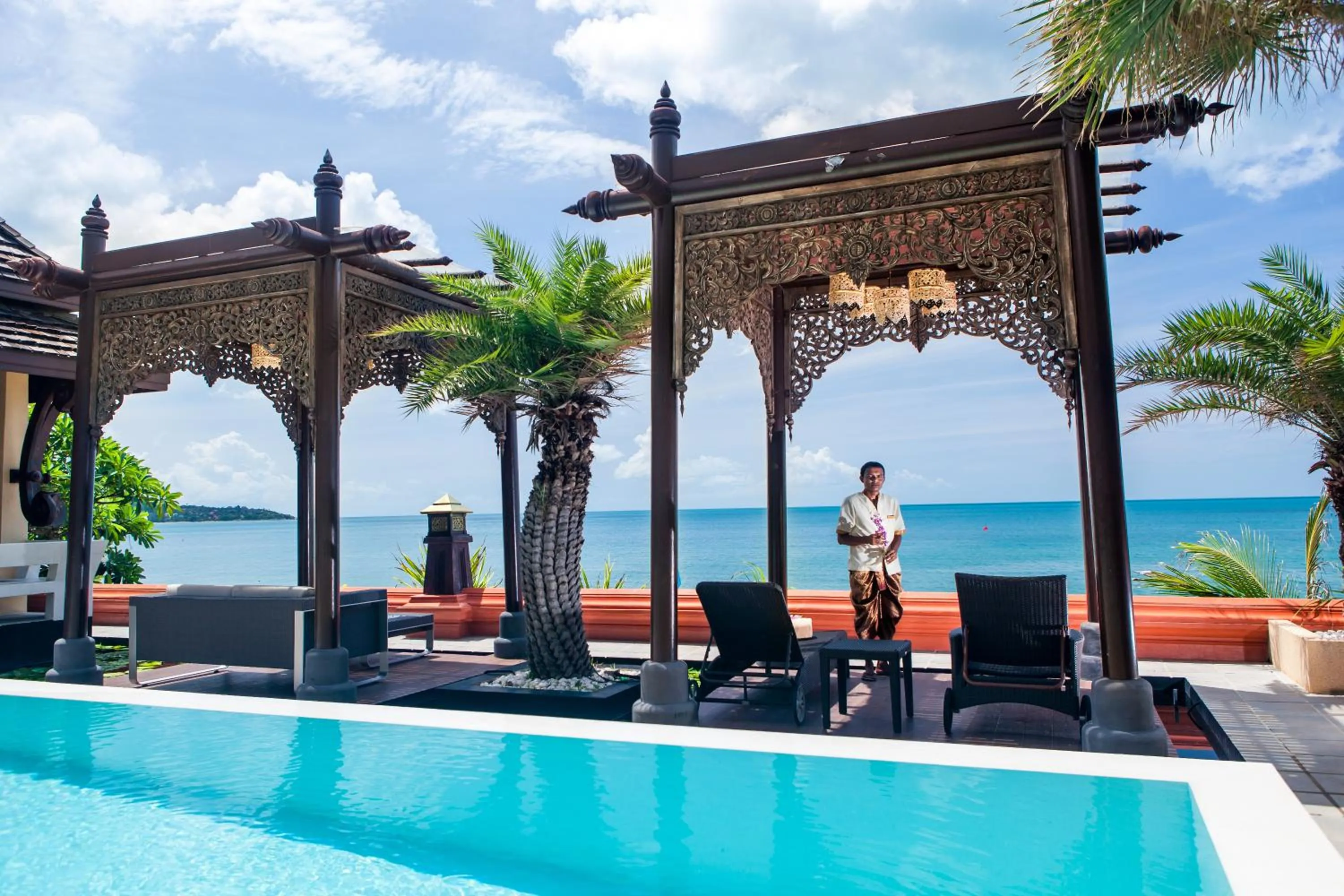 Beach Front Pool Villa in Ammatara Pura Pool Villa