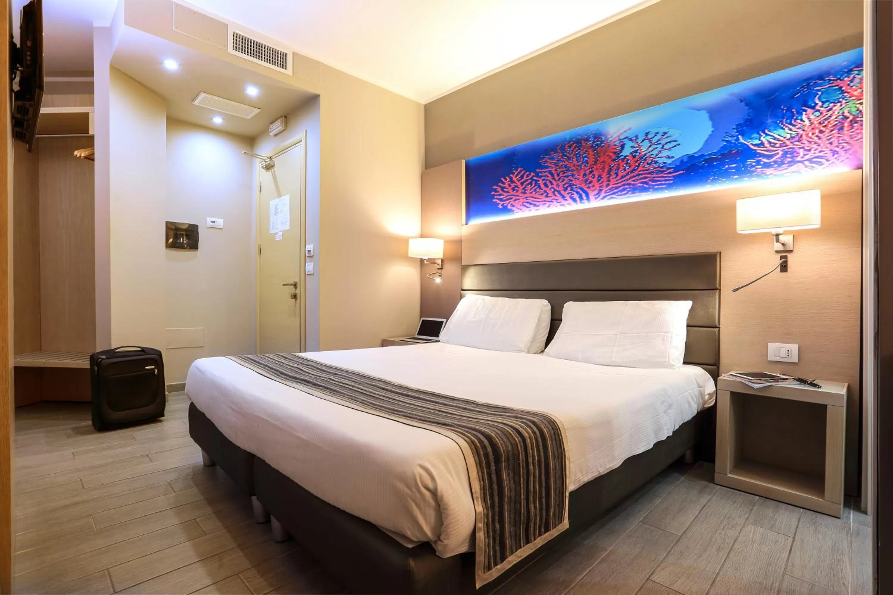 Deluxe Double or Twin Room with Sea View in Alma di Alghero Hotel