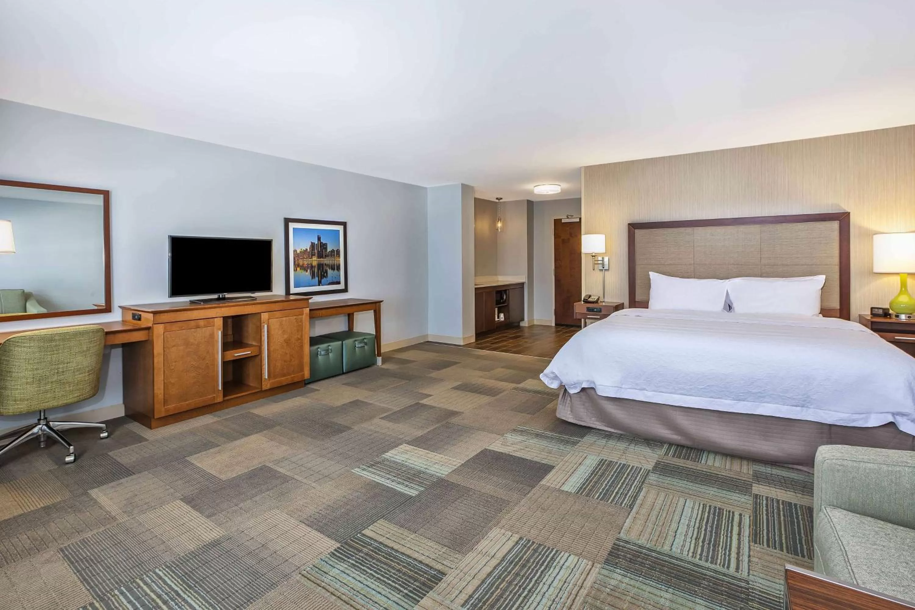 Studio King Suite - Non-Smoking in Hampton Inn Southfield/West Bloomfield