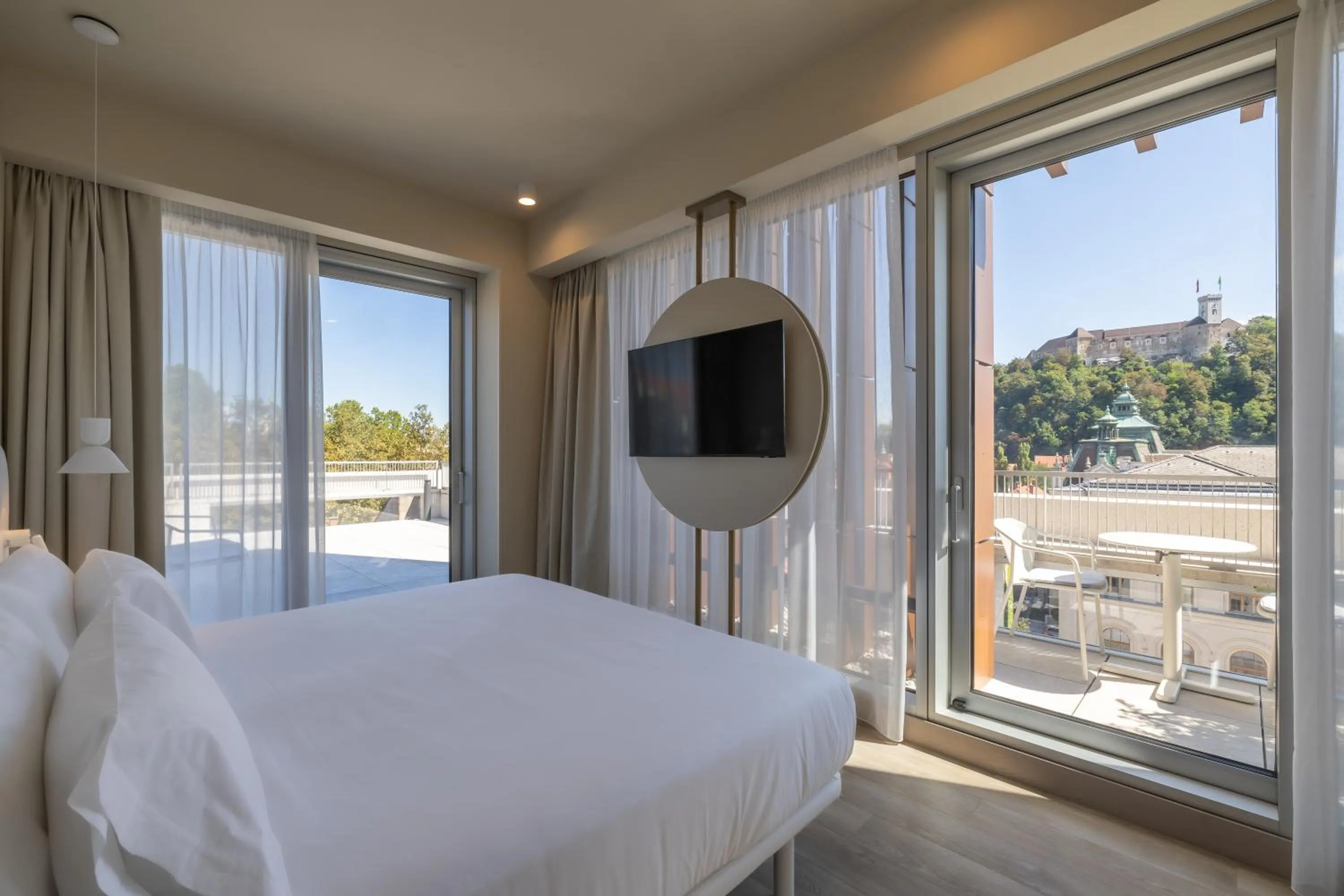 Deluxe King with Terrace in Occidental Ljubljana