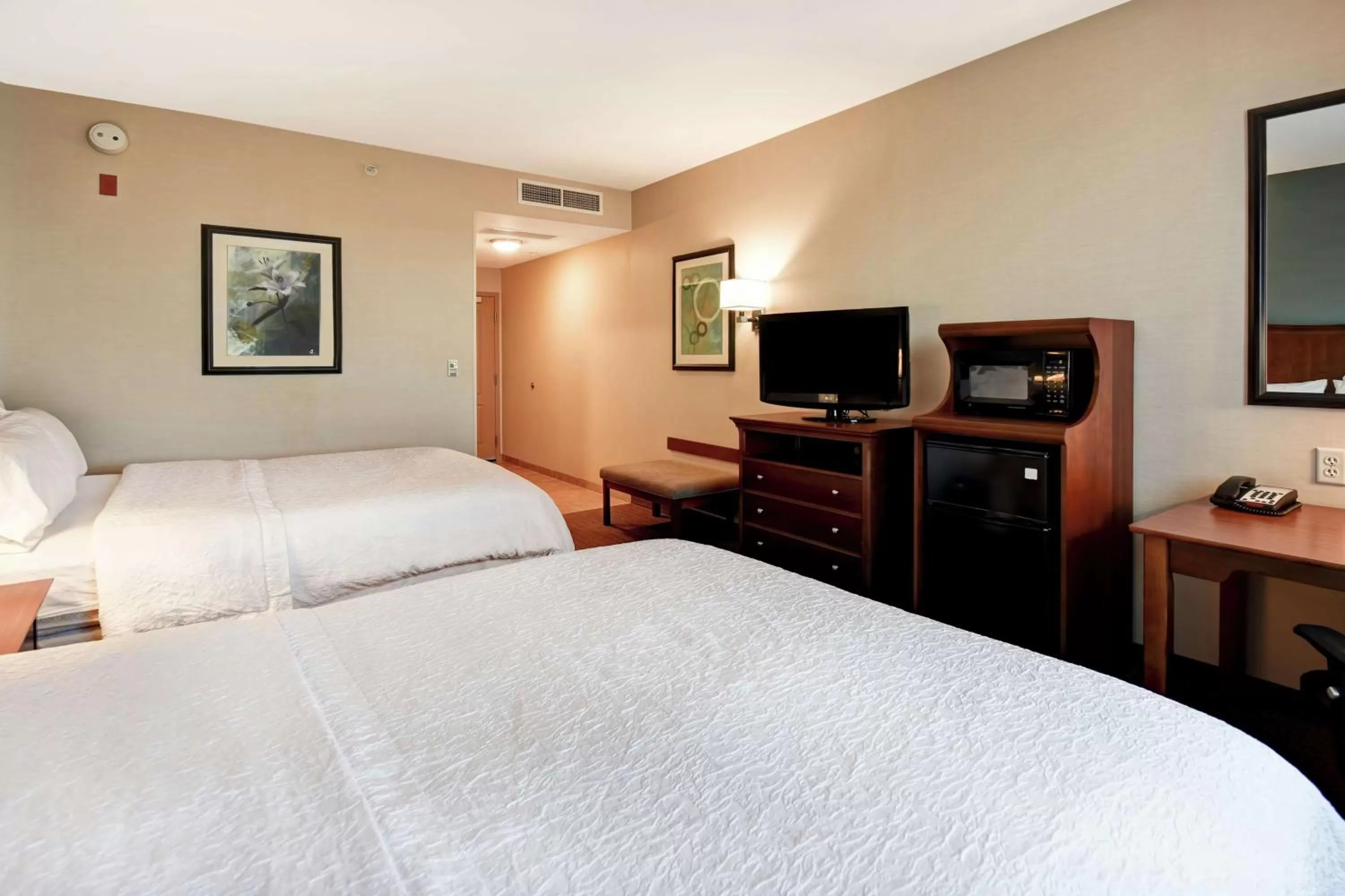 Room with Two Queen Beds - Non-Smoking in Hampton Inn & Suites Folsom