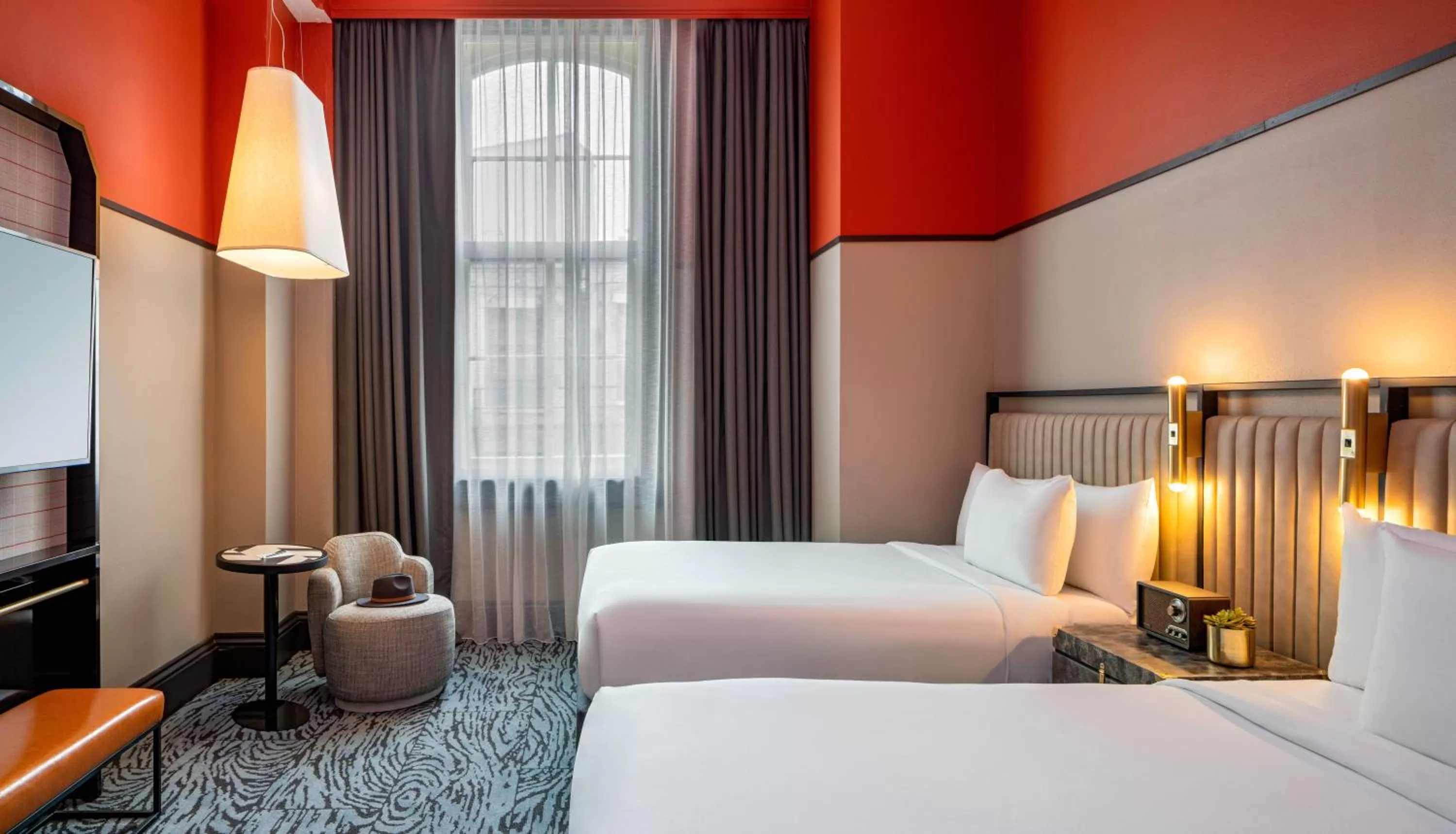 Double Room with Two Double Beds in Pelham Hotel