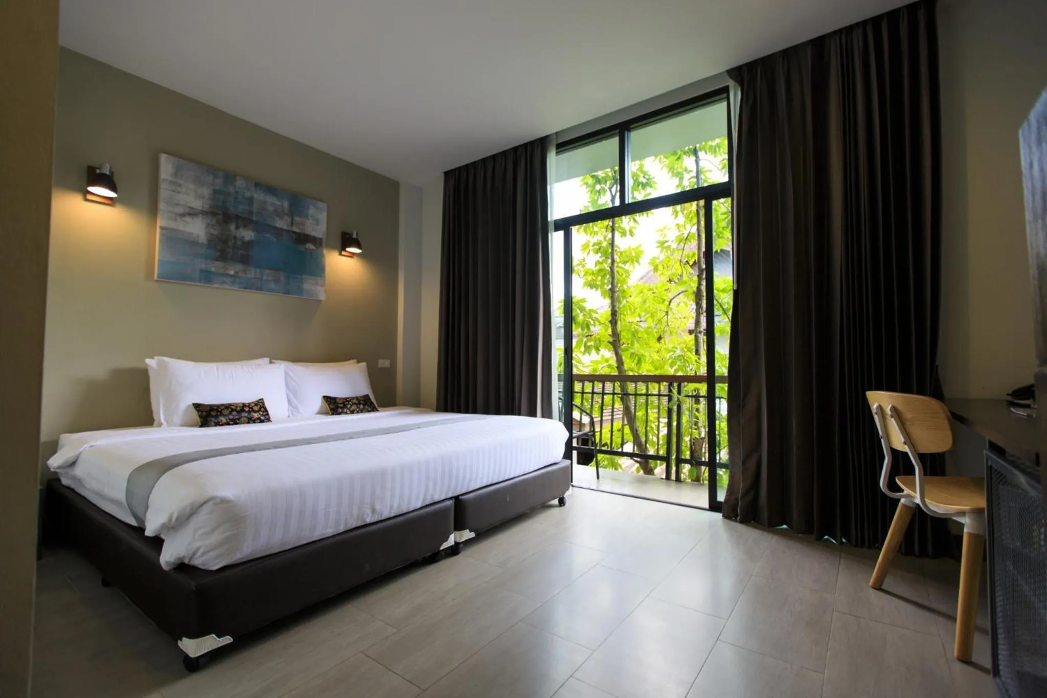 Superior Double or Twin Room with Terrace in Wealth Boutique Hotel Chiang Mai