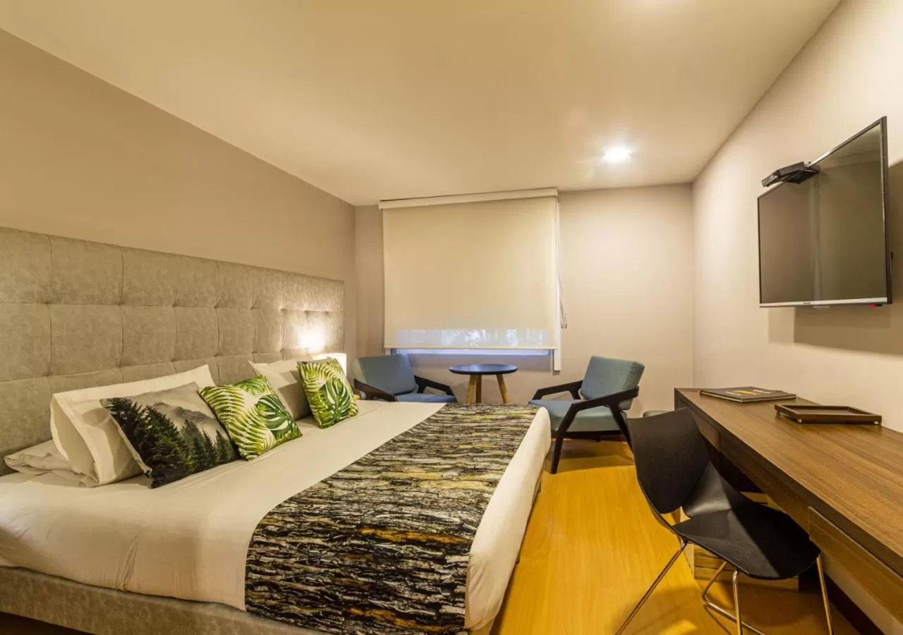 Deluxe Double Room in Hotel Factory Green Bogotá Occidente Calle 80