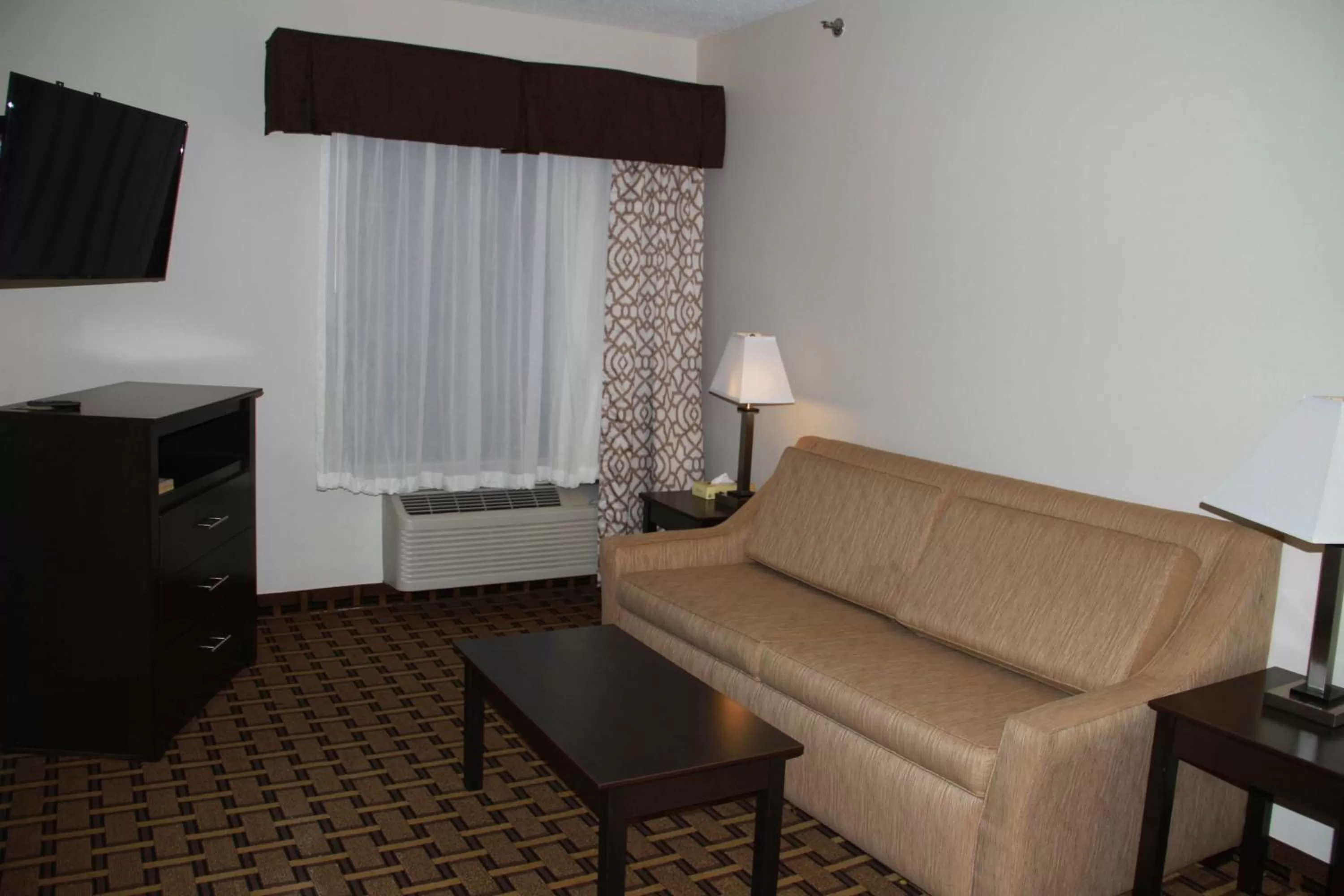 King Suite with Sofa Bed - Non-Smoking in SureStay Plus Hotel by Best Western Coralville Iowa City