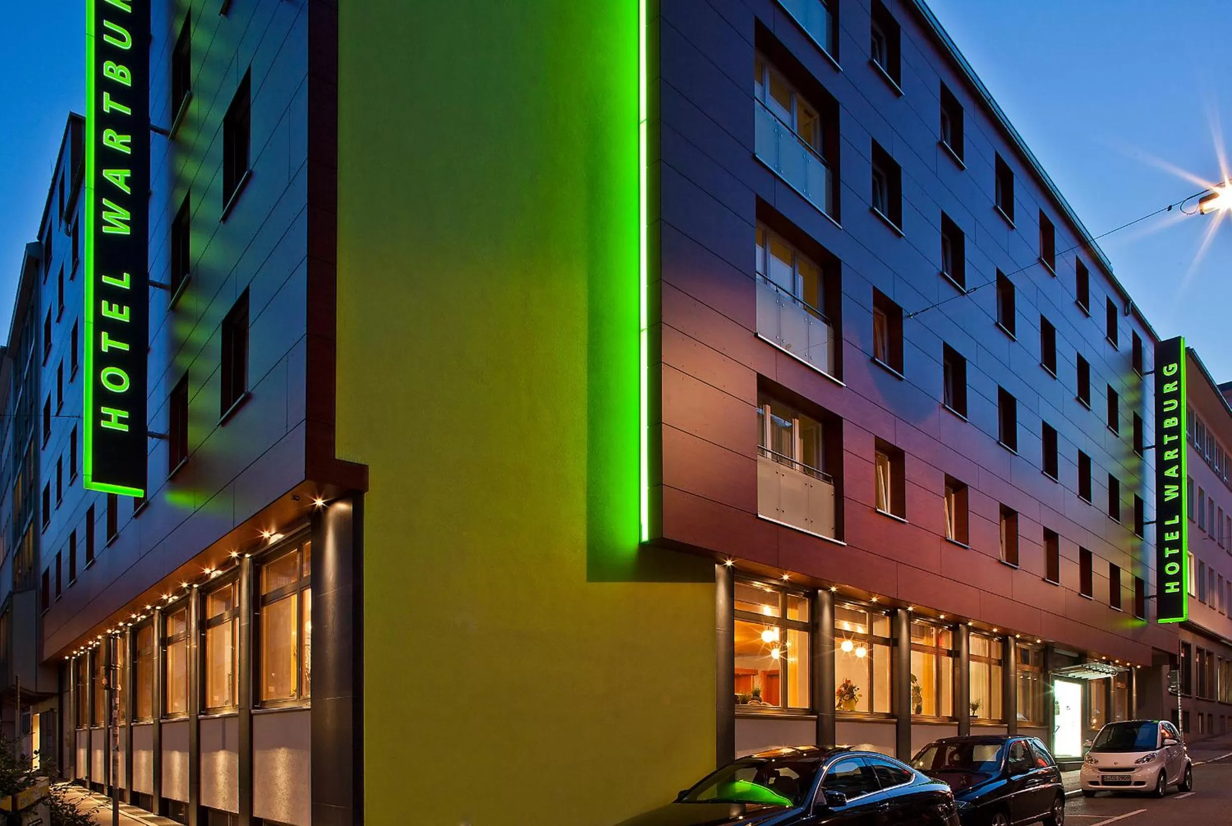 Facade/entrance in Hotel Wartburg