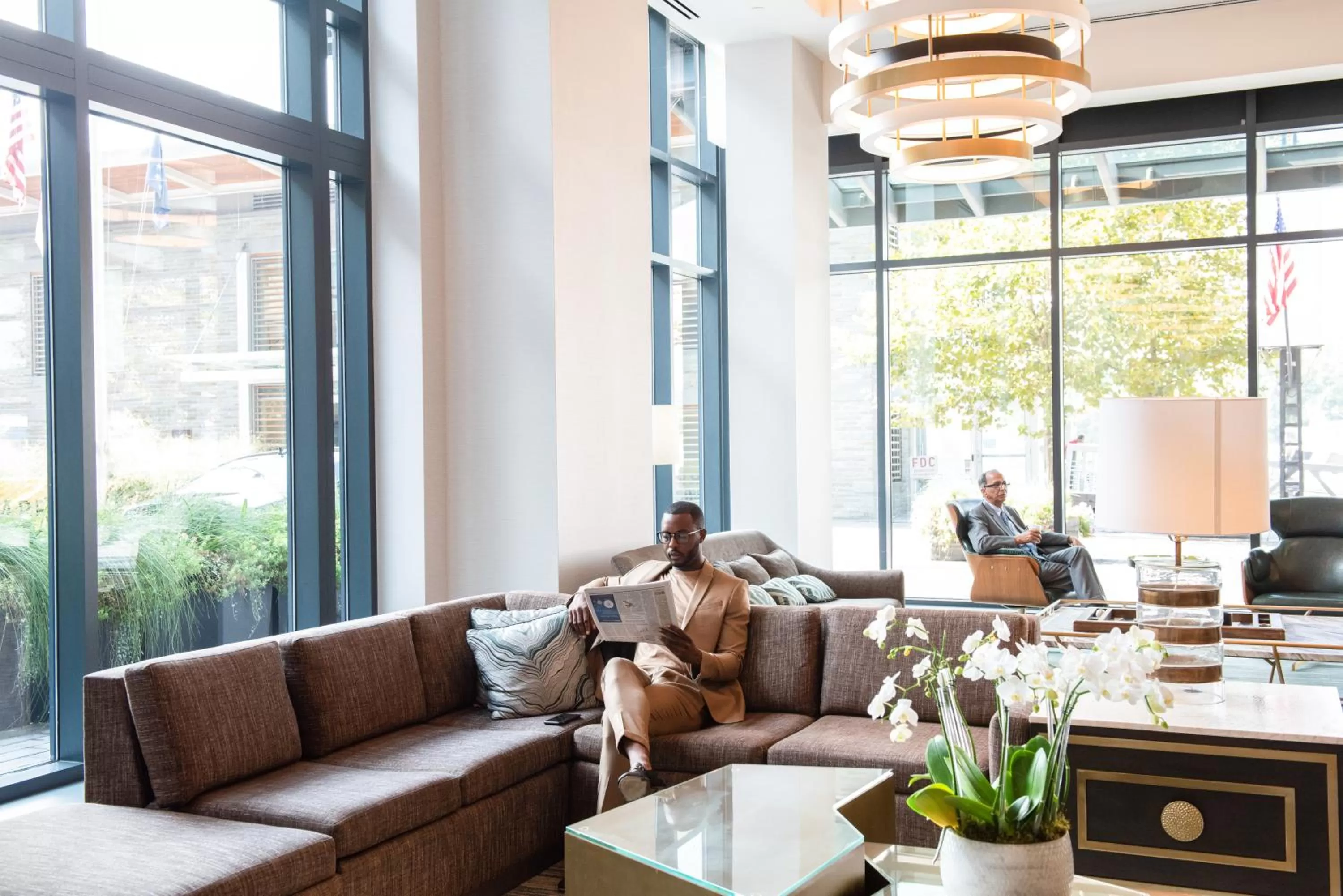 Living room in InterContinental - Washington D.C. - The Wharf by IHG