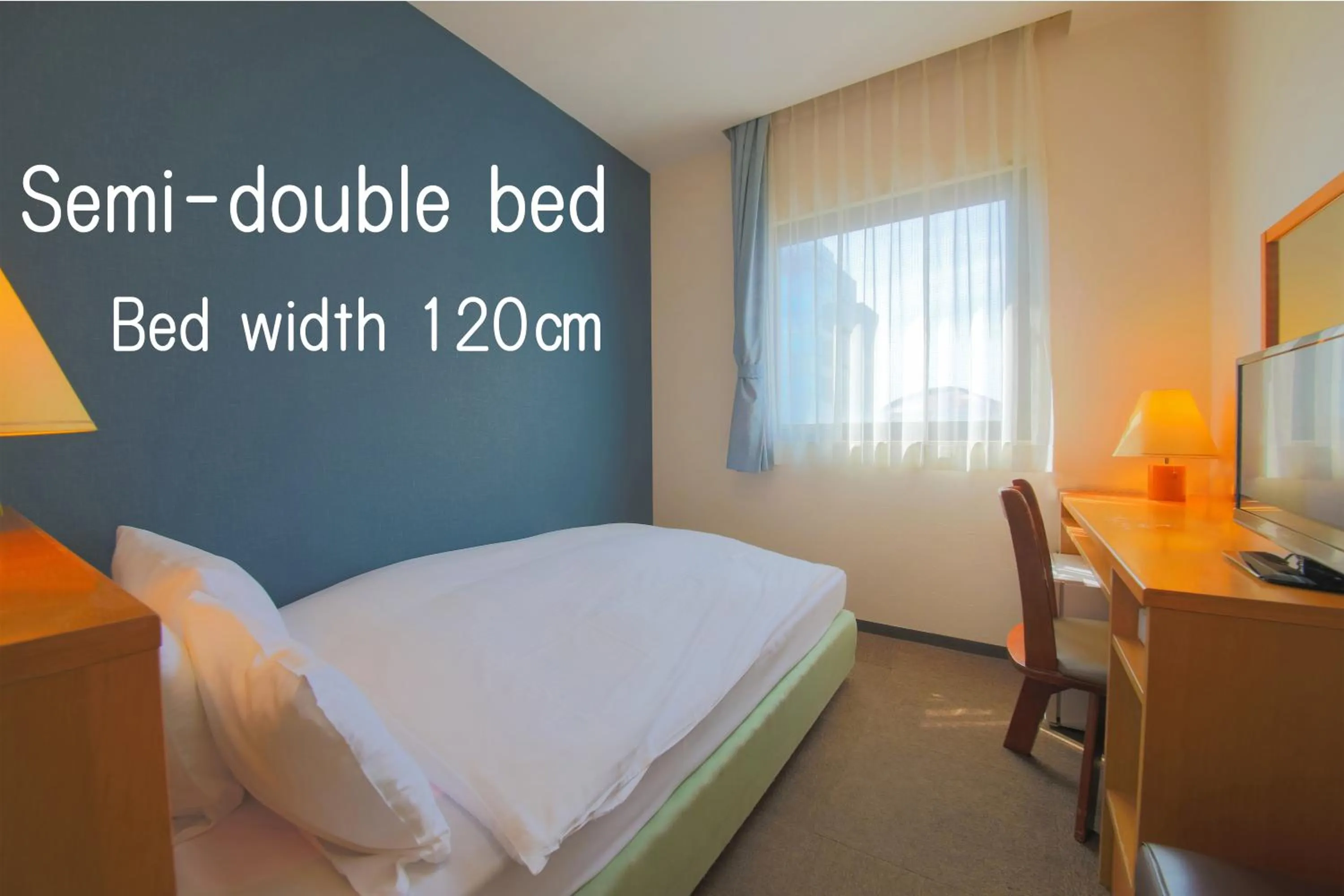 Double Room with Small Double Bed - single occupancy - Smoking in Heiwadai Hotel 5