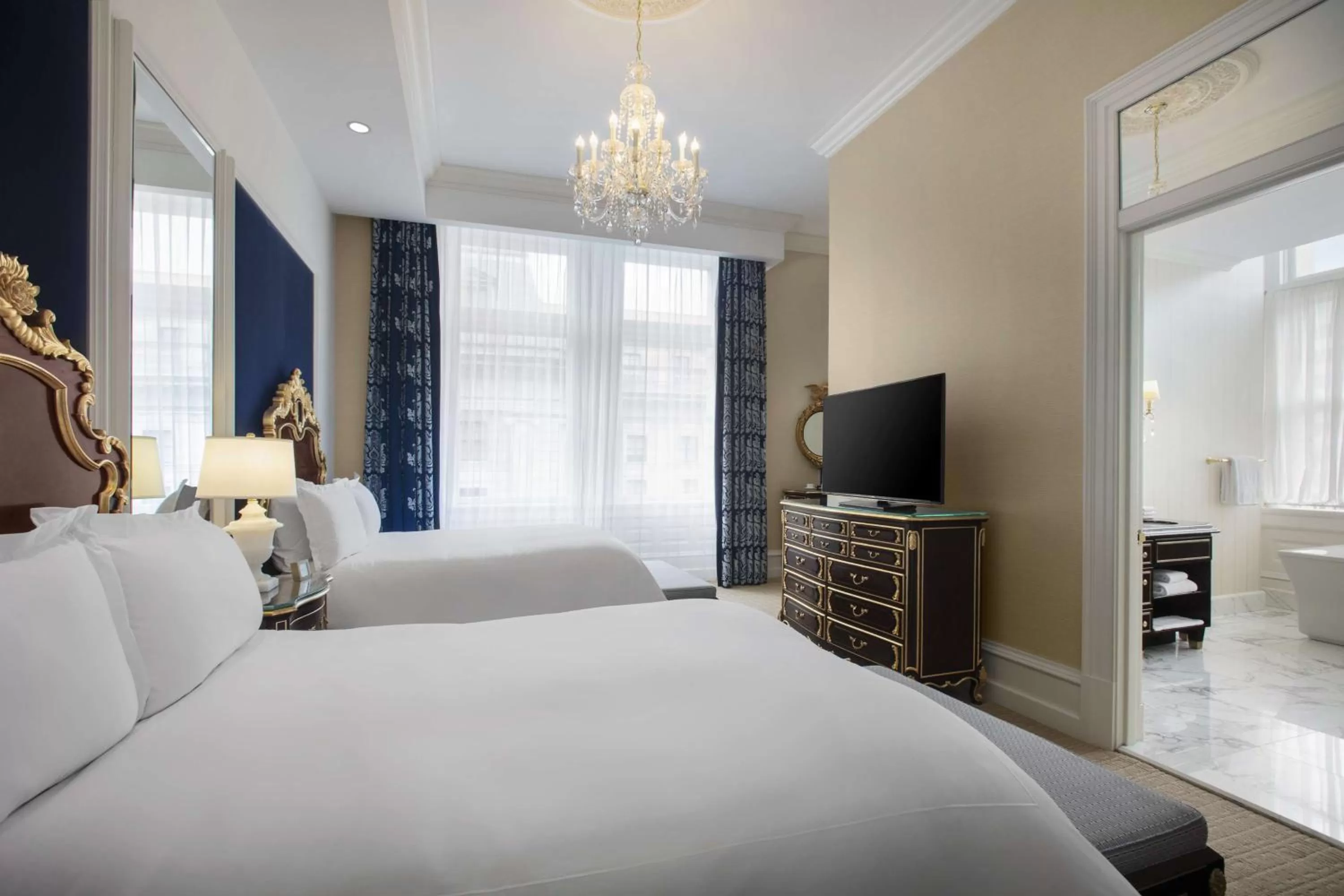 Grand Queen Room with Two Queen Beds in Waldorf Astoria Washington DC