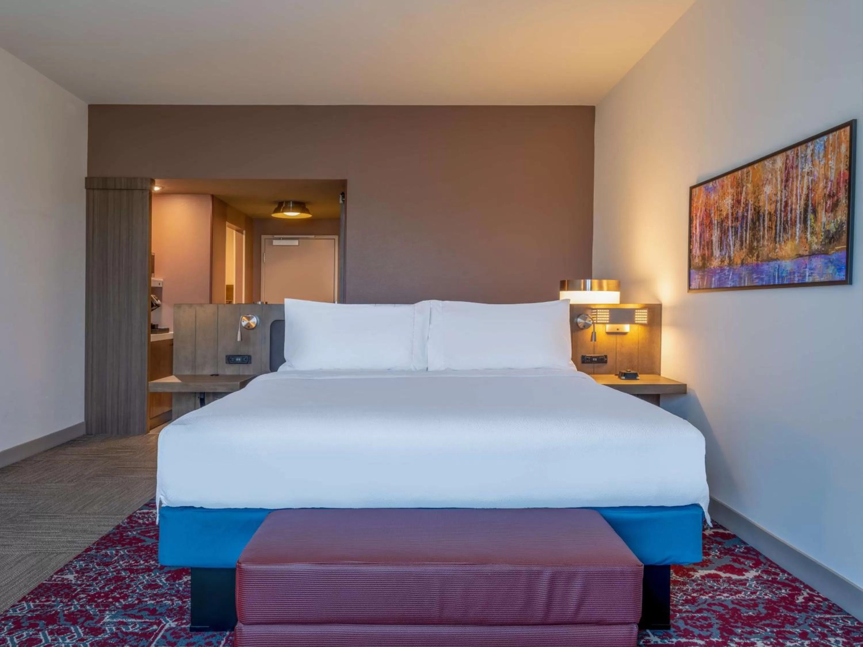 Deluxe King Room - Hearing Access in Hilton Garden Inn Jeffersonville, In