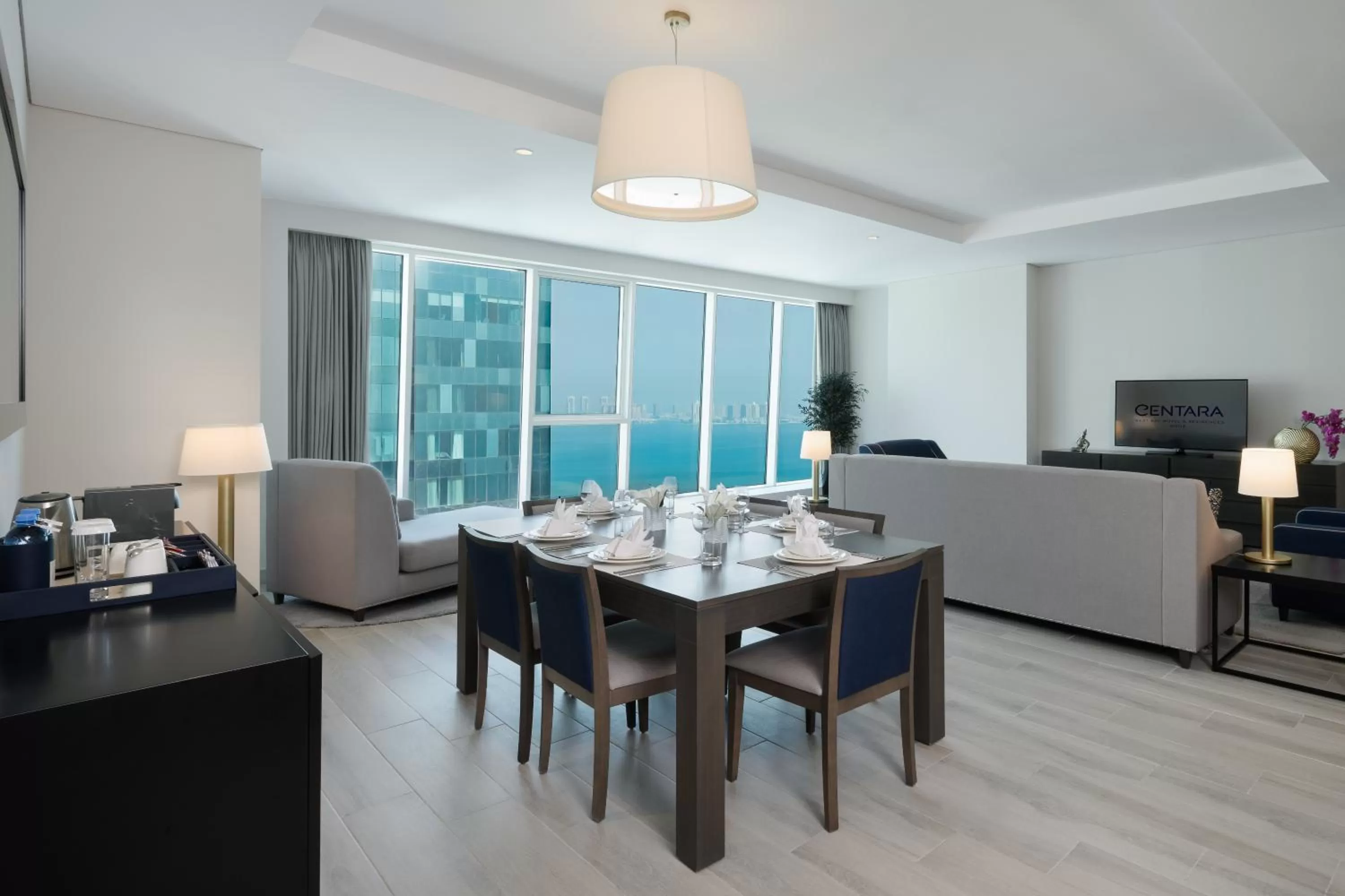 Executive Two Bedroom Seaview Residence in Centara West Bay Hotel & Residences Doha