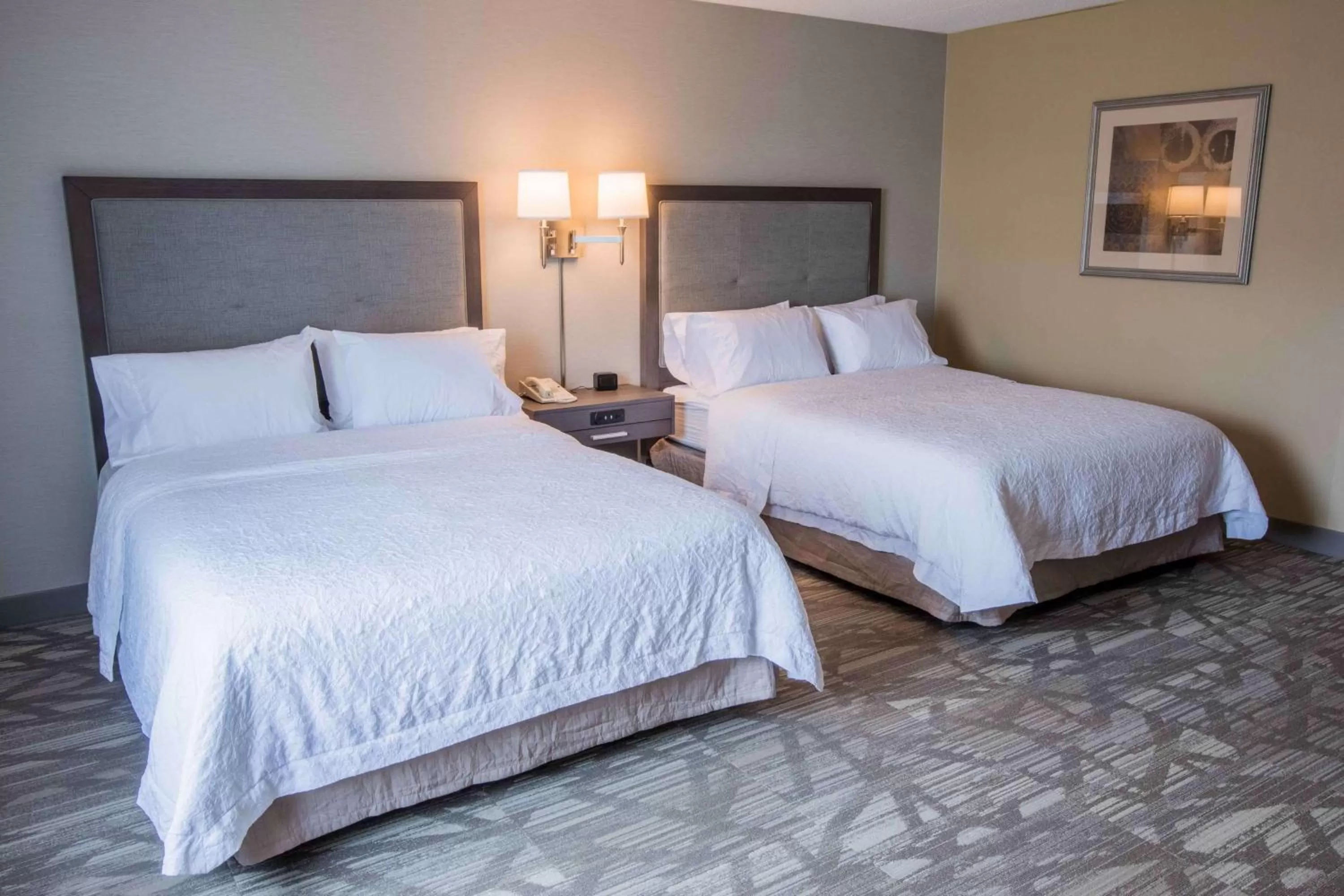 Queen Room with Two Queen Beds - Disability Access/Non-Smoking in Hampton Inn & Suites Tilton