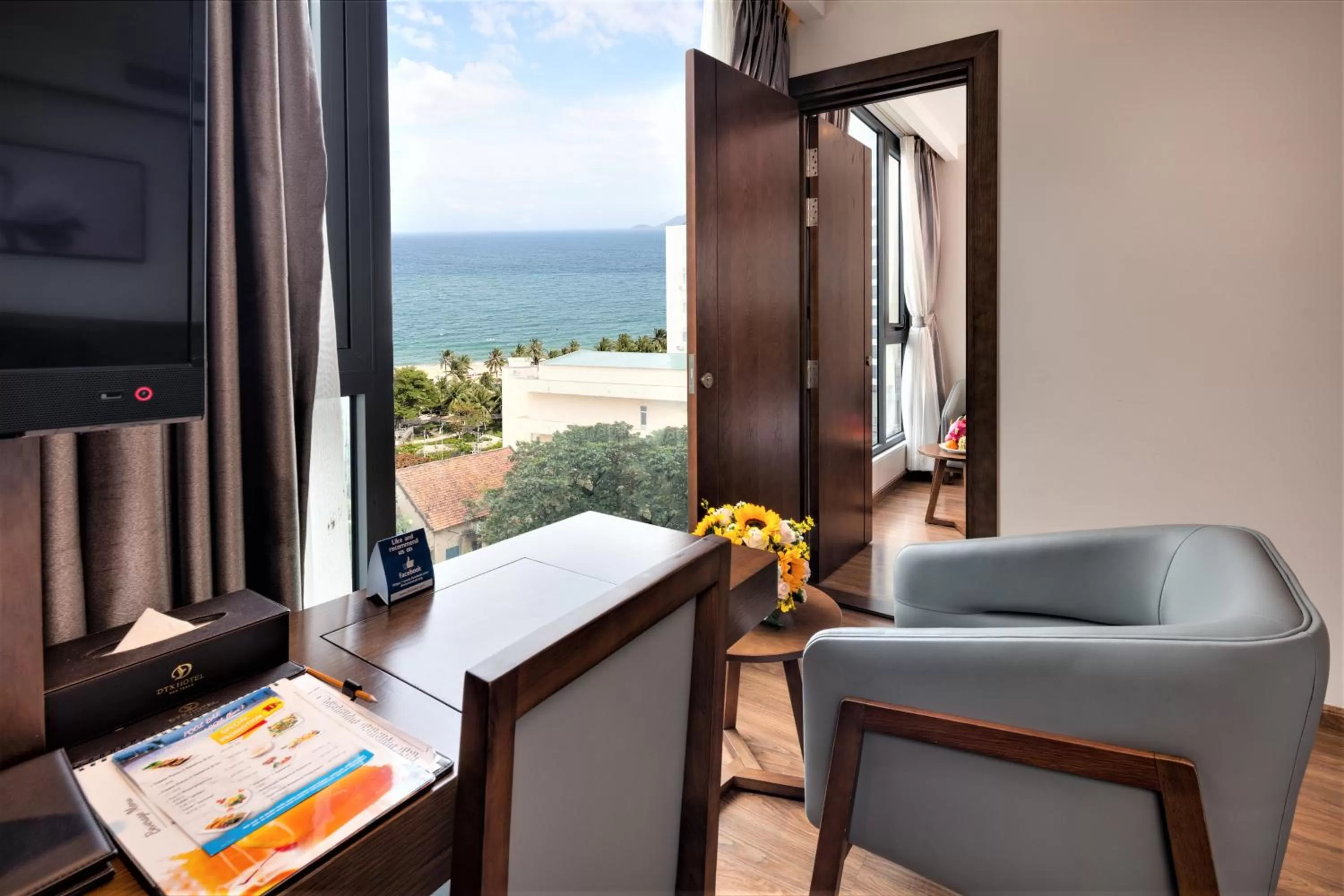 Superior Family Room with  Sea View in DTX Hotel Nha Trang