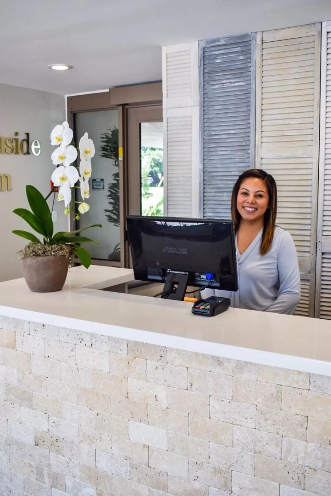 Lobby or reception in Beachside Inn