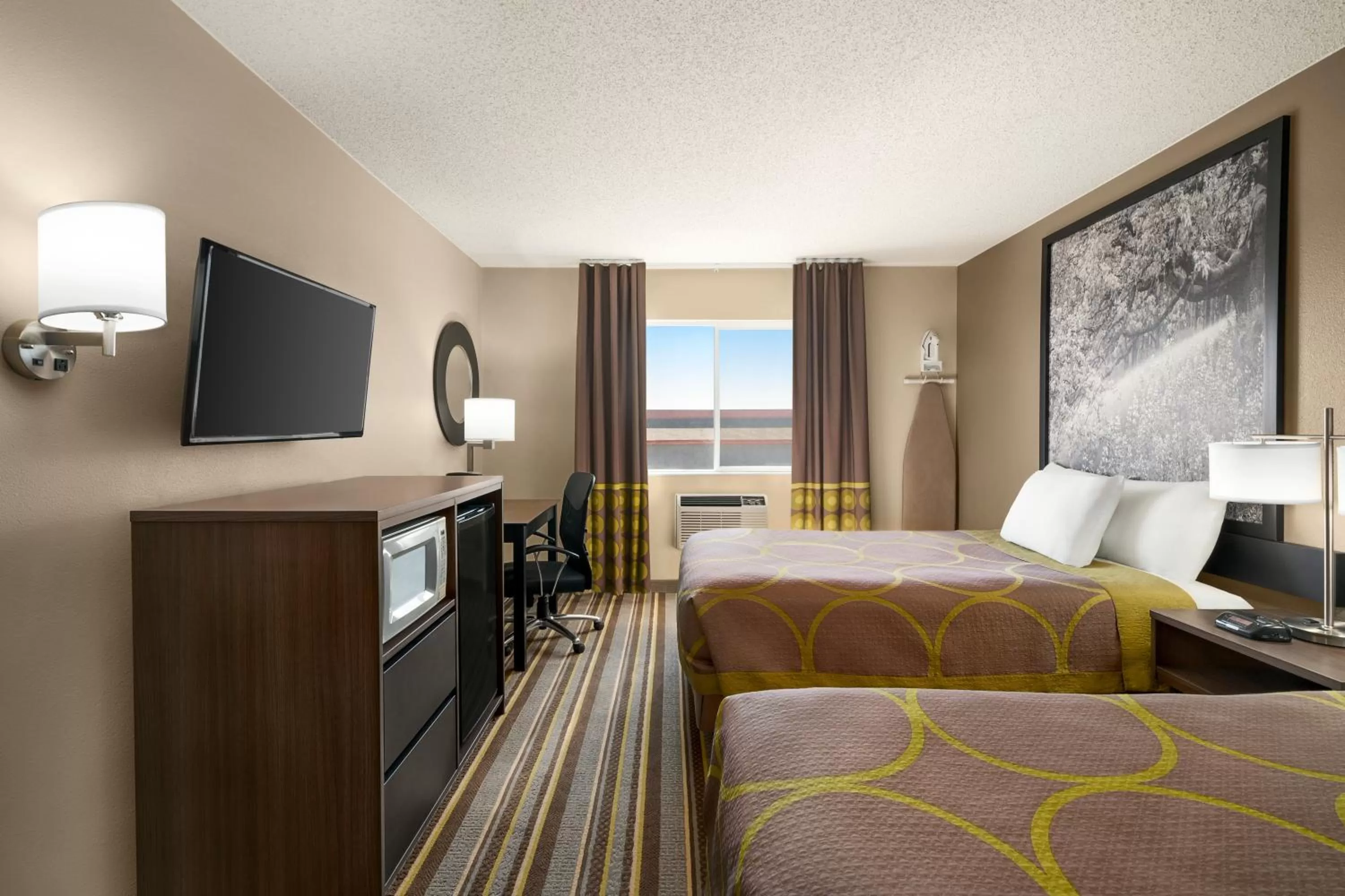 Double Room with Two Double Beds - Non-Smoking in Super 8 by Wyndham Liberal KS