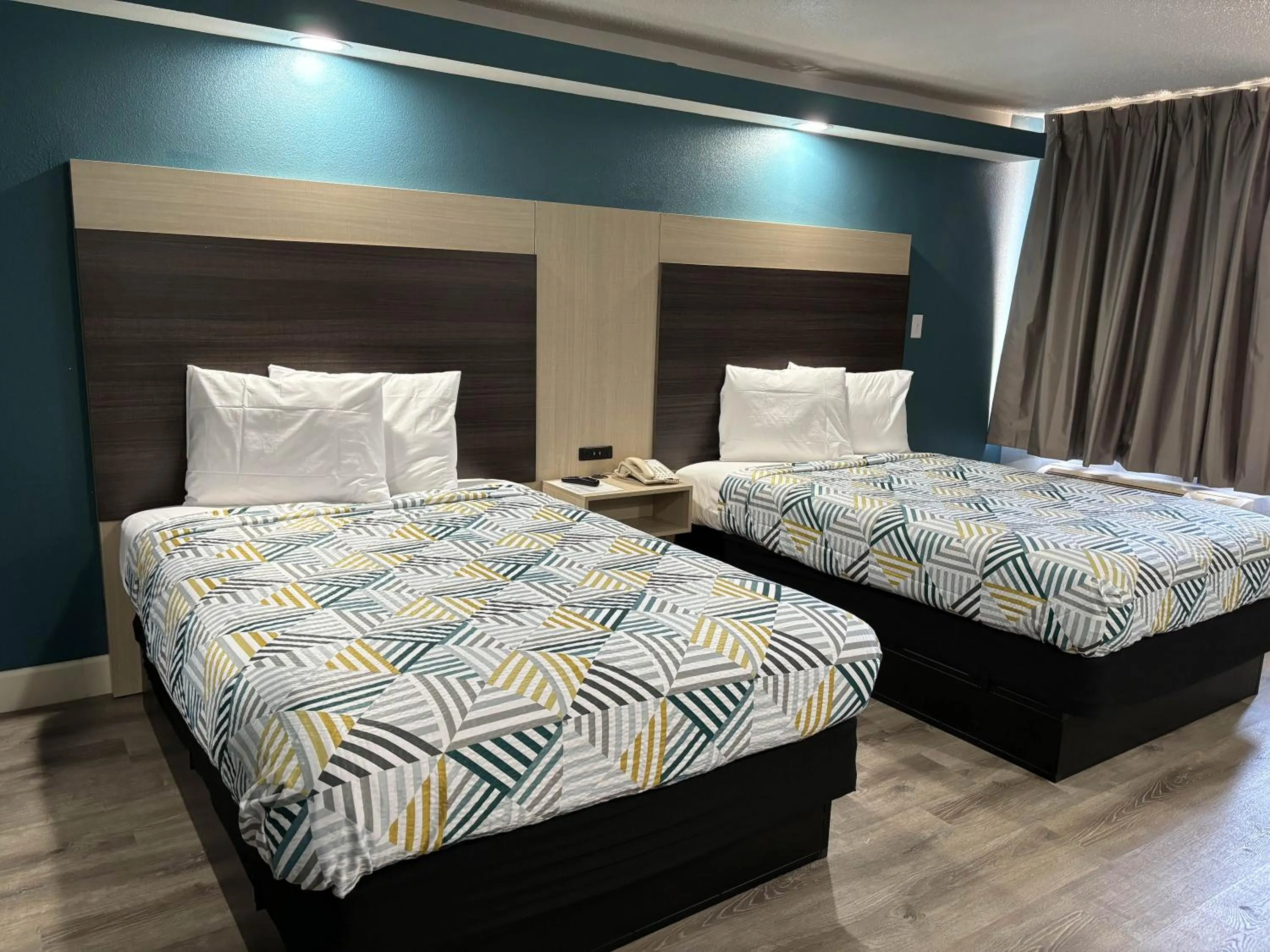 Queen Room with Two Queen Beds - Disability Access - Smoking in Studio 6 Suites Memphis, TN East Memphis