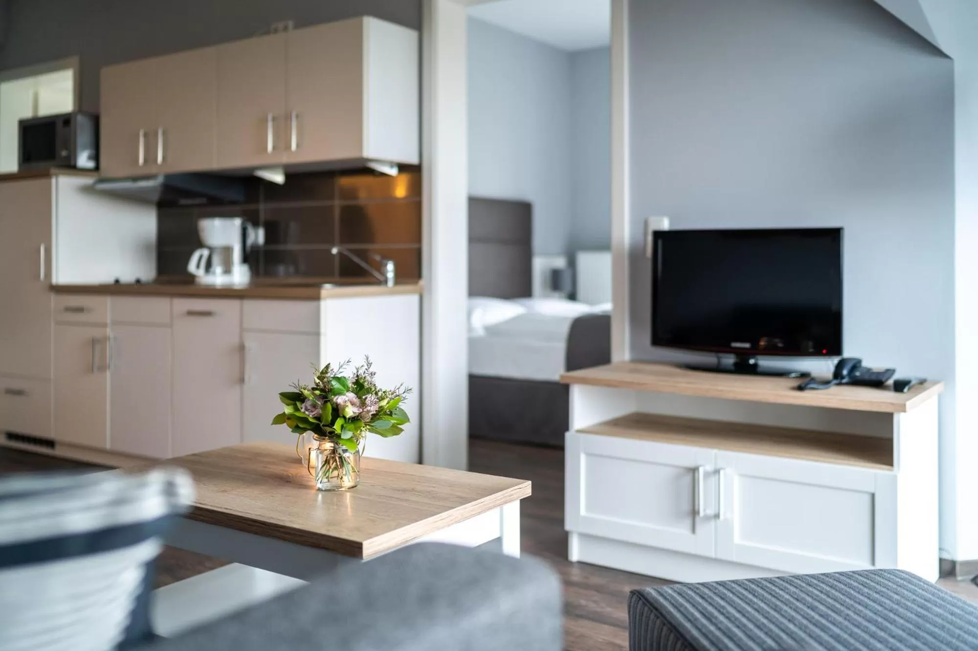 Holiday Flat with Balcony in Strandhafer Aparthotel