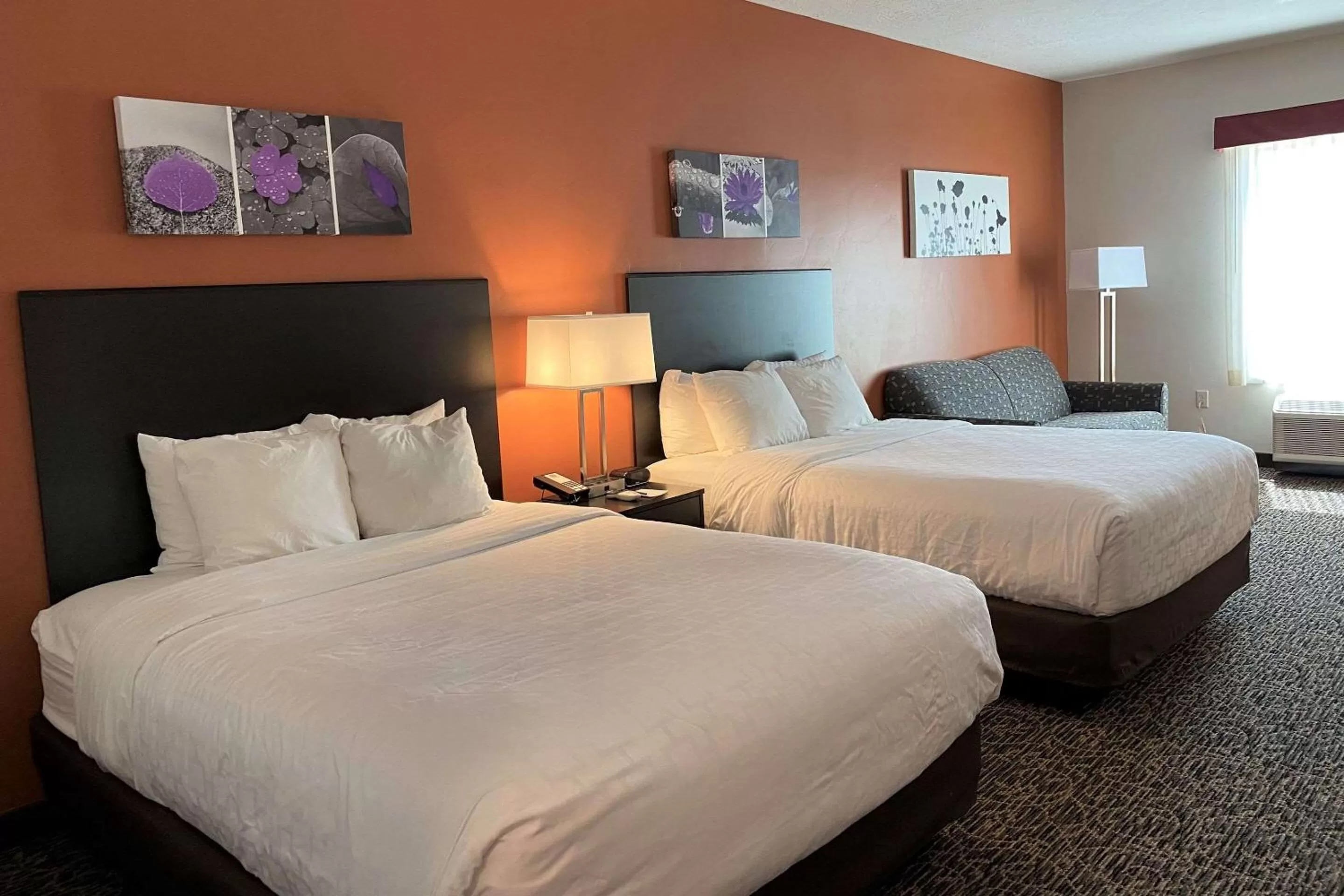 Queen Suite with Two Queen Beds and Sofa Bed - Non-Smoking in Sleep Inn & Suites Hurricane Zion Park Area