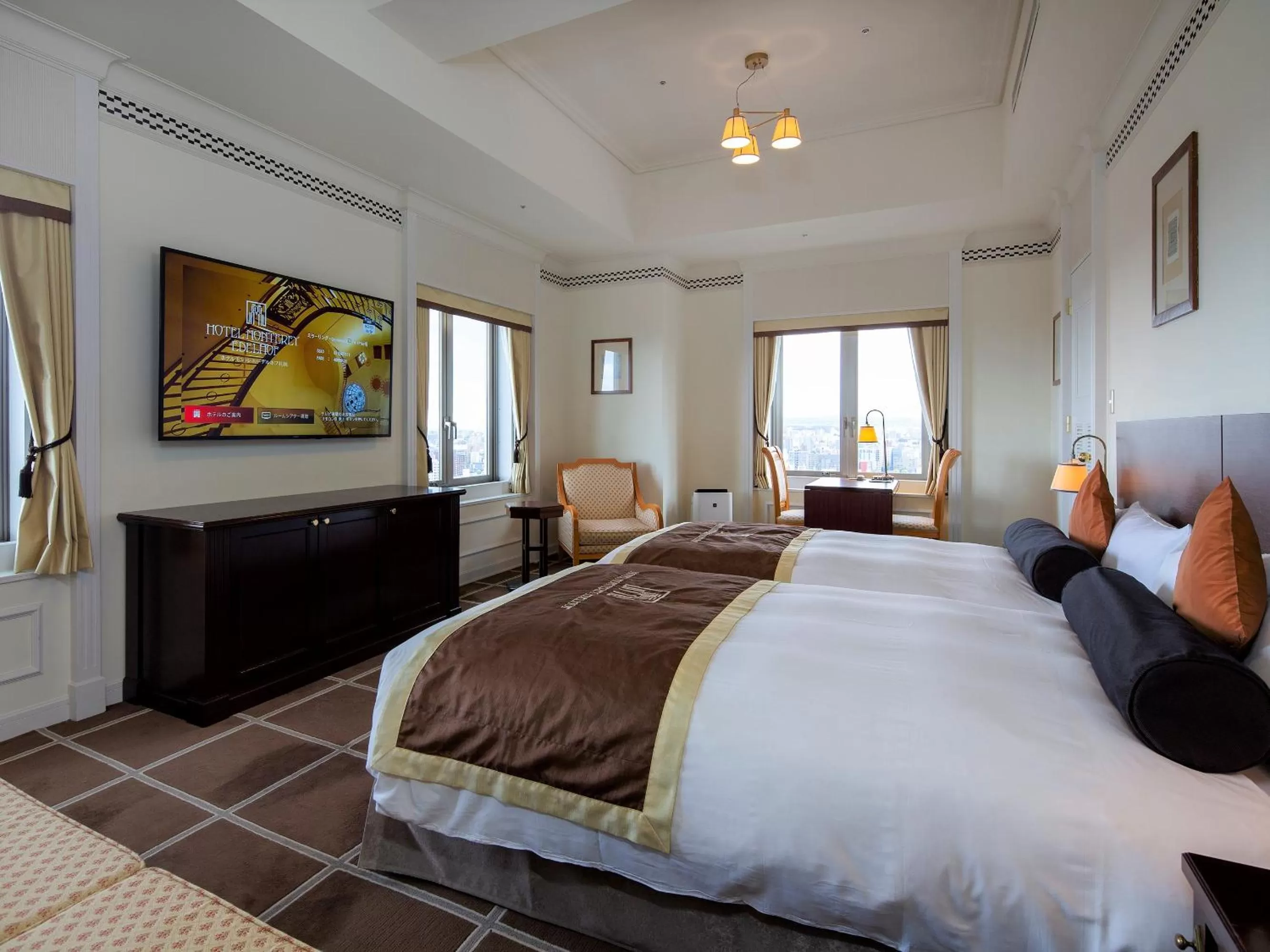 Luxury Twin Room - Main Building - Non-Smoking in Hotel Monterey Edelhof Sapporo