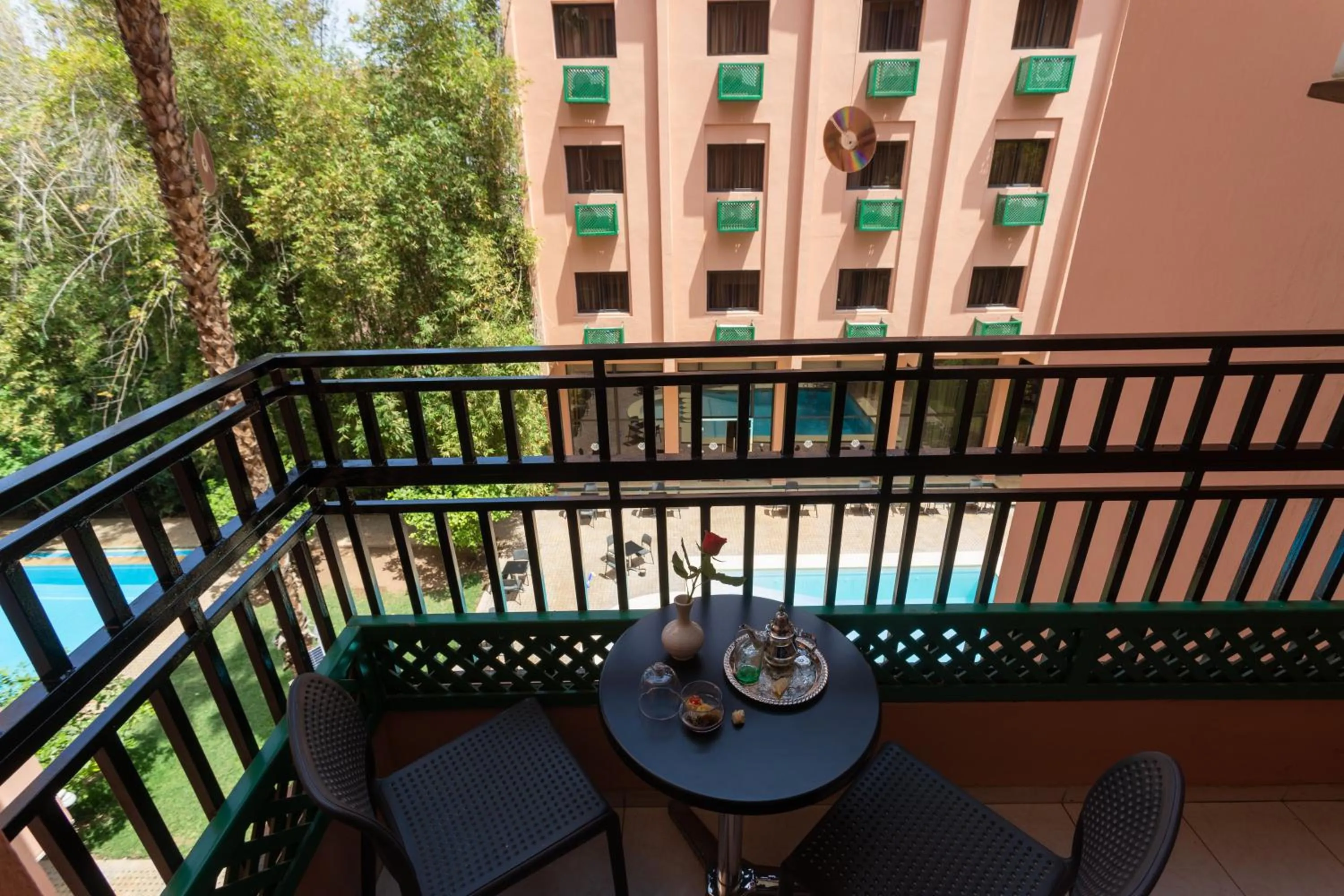 Single Room with Pool View - single occupancy in Hotel Meriem Marrakech