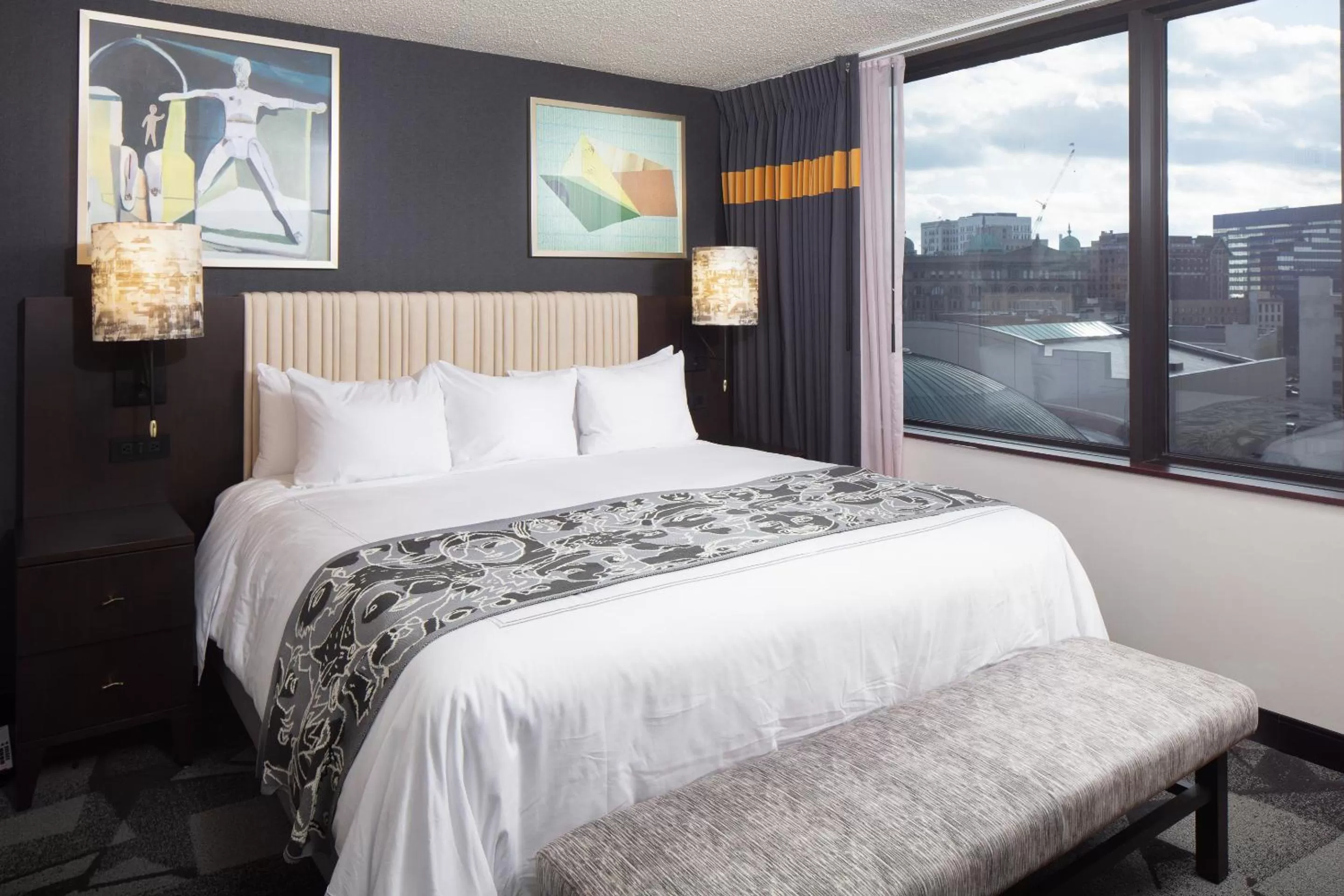 Superior King with separate living room area in Saint Kate - The Arts Hotel