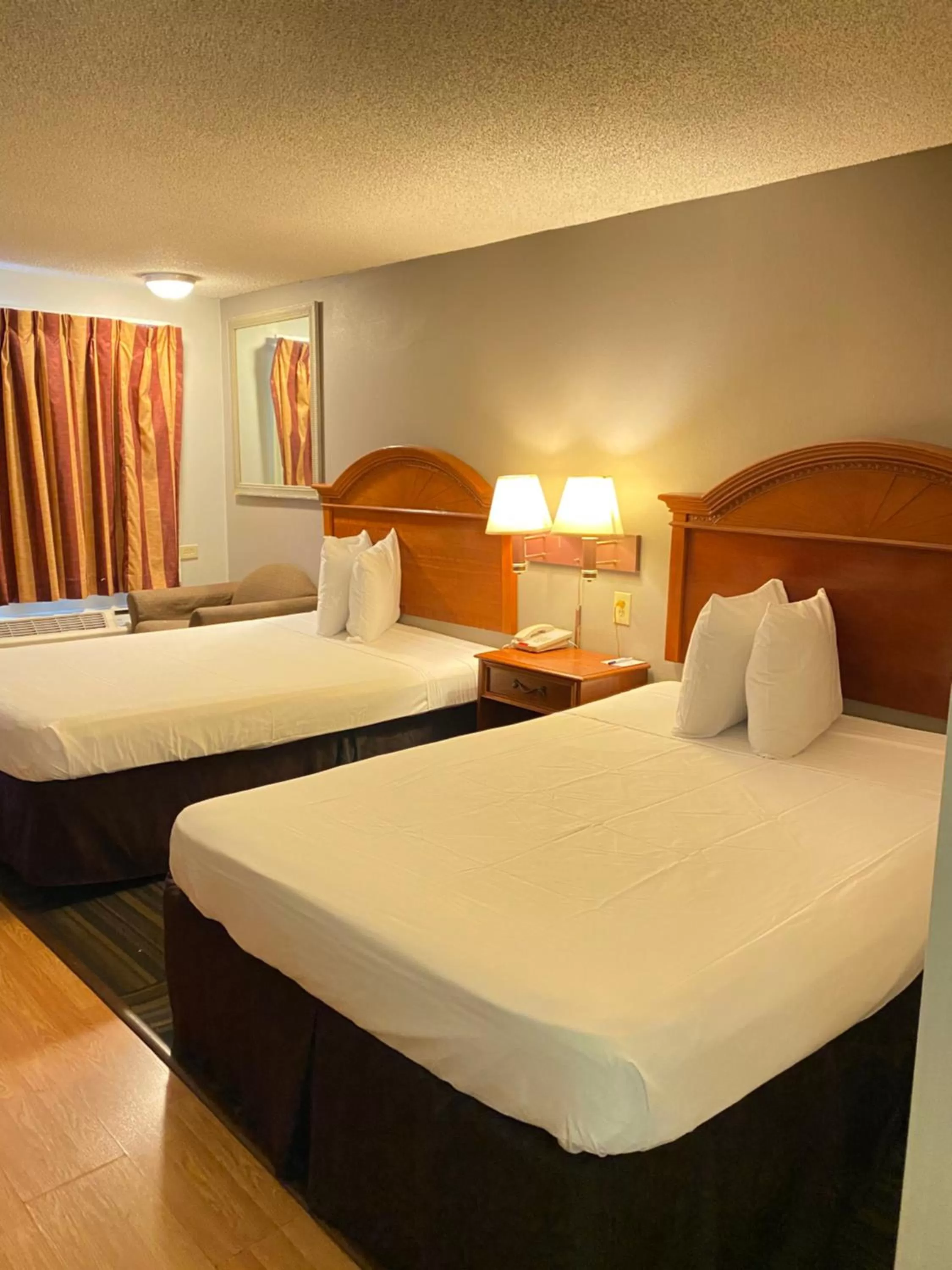 Double Room with Two Double Beds - Non-Smoking in Travelodge by Wyndham Laurel Ft Meade Near NSA