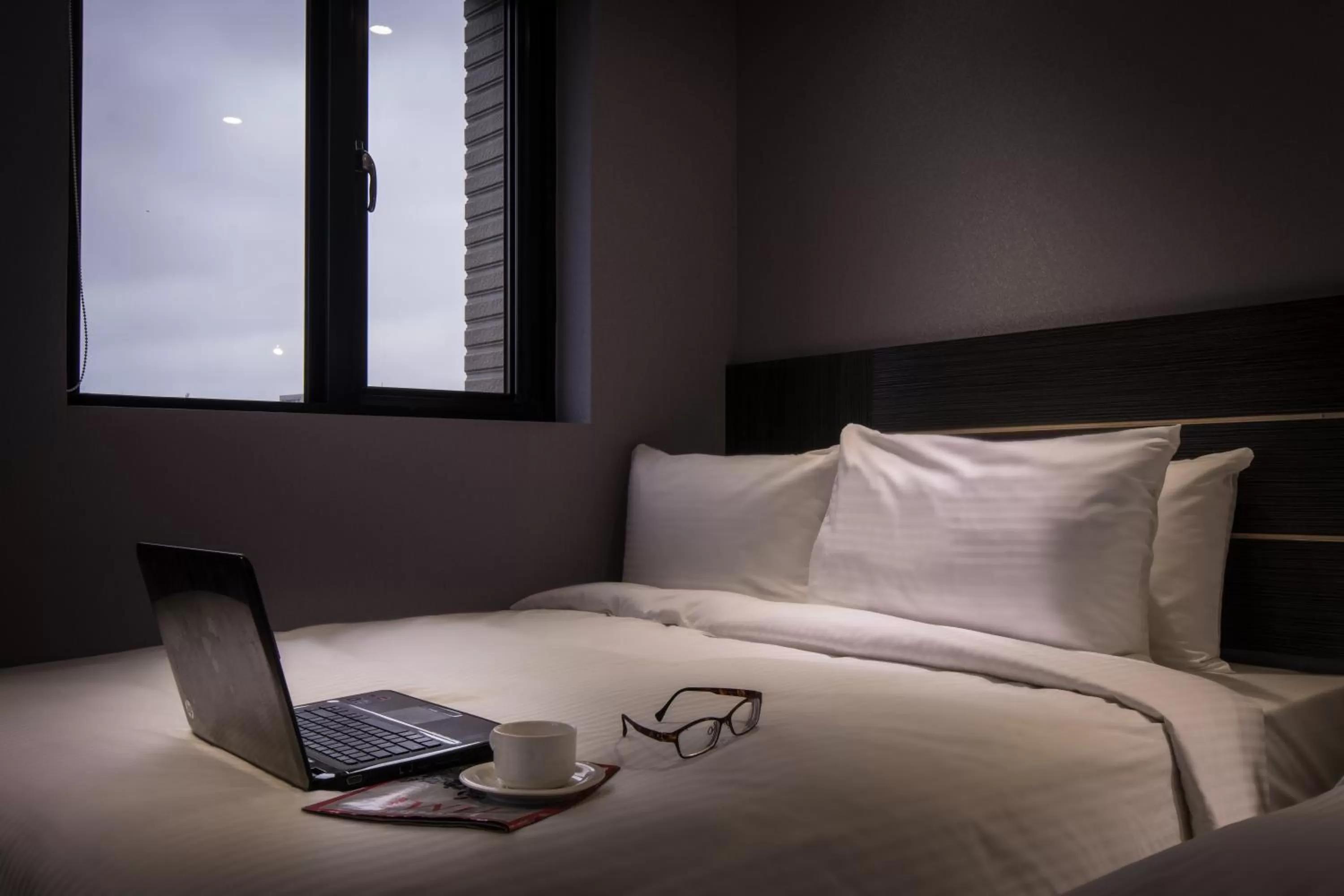 Standard Double Room in Yi Su Hotel-Taipei Ningxia