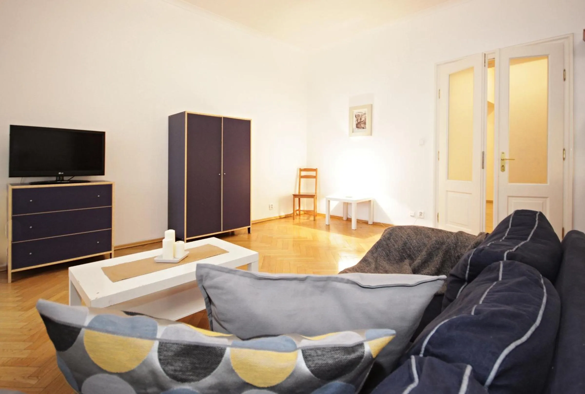 Living room in Prague Central Residence