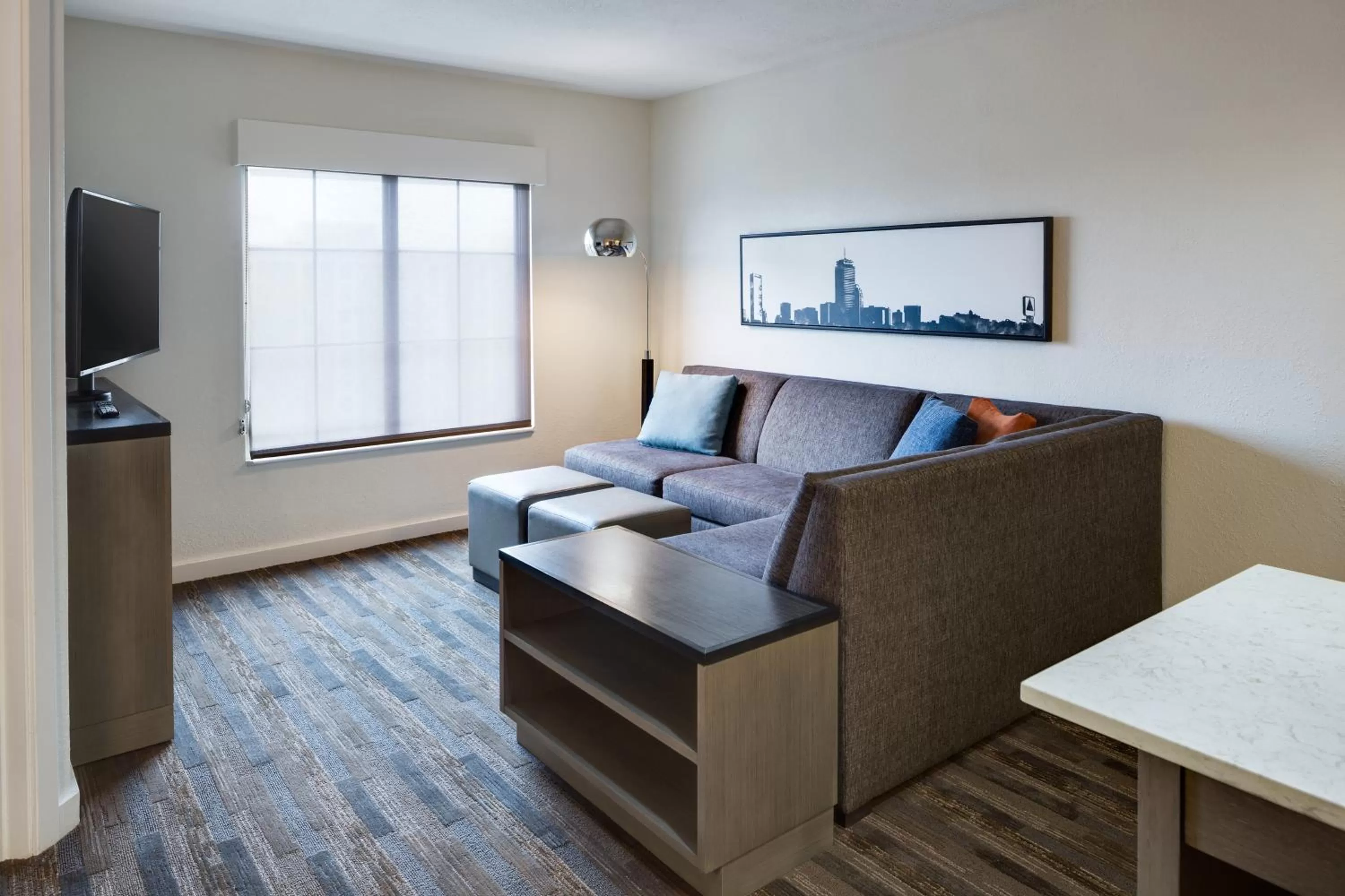 One-Bedroom Suite with Two Double Beds in Hyatt House Boston Waltham