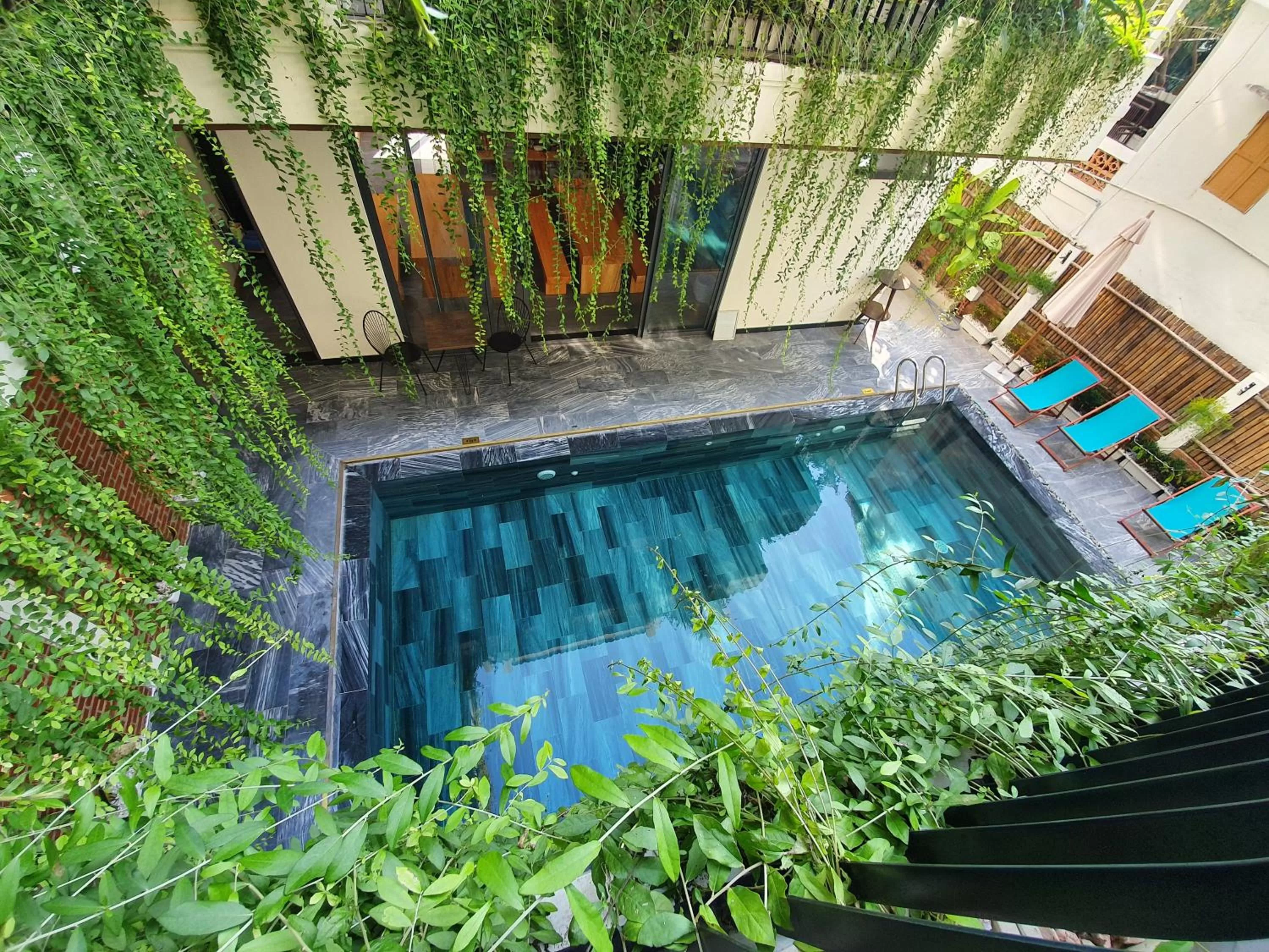 Deluxe Double or Twin Room with Pool View in MaiChi Villa Hoi An