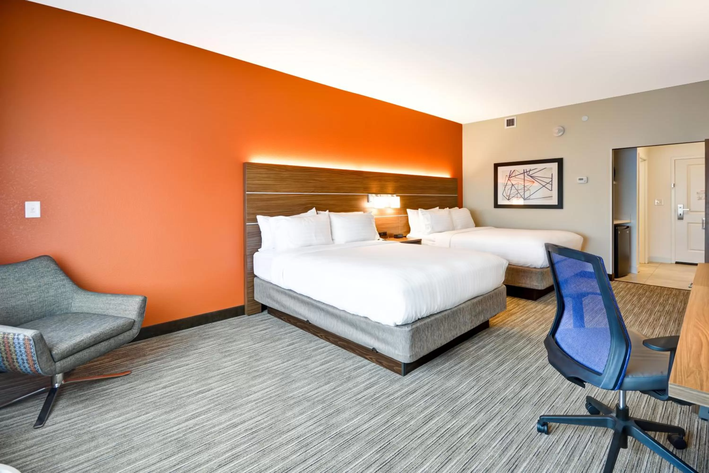 Queen Room with Two Queen Beds - Hearing Accessible/Non-Smoking in Holiday Inn Express - Evansville by IHG