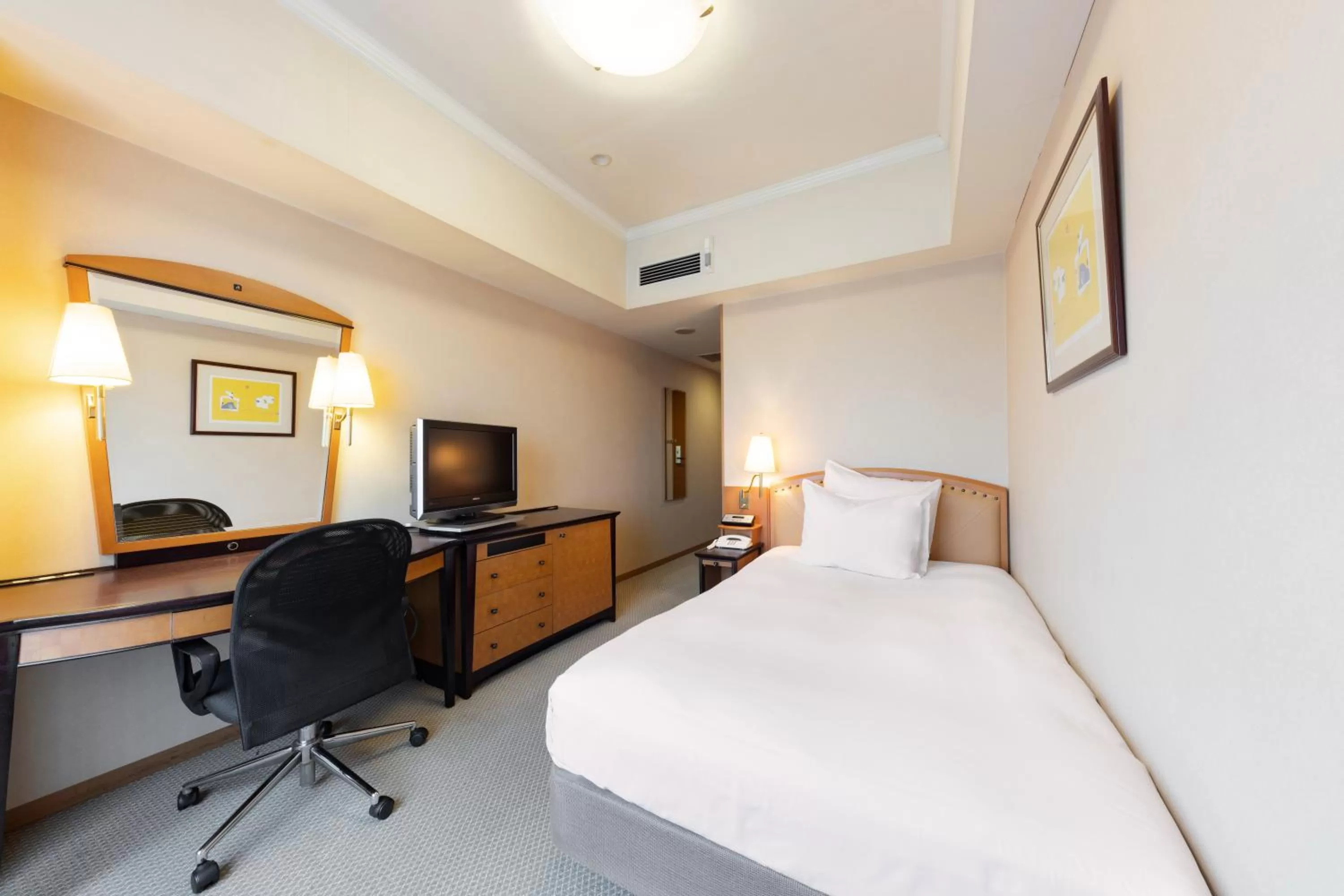 1 Single Bed Standard High Floor - single occupancy - Non-Smoking in ANA Crowne Plaza Toyama by IHG